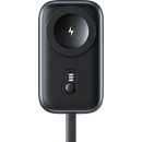 Ładowarka indukcyjna 2w1 USAMS CD245 do Apple Watch z powerbankiem 1200 mAh + kabel USB-C Czarny
