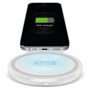 Ładowarka indukcyjna ARKS ARWIRELESSUF15W Biały Qi