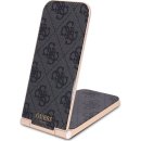 Ładowarka indukcyjna GUESS 4G Pattern 2w1 15W Czarny MagSafe