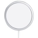 Ładowarka indukcyjna USAMS US-CD155 15W Biały Qi MagSafe