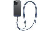 Smycz do telefonu z kablem do ładowania USB-C - USB-C ENERGEA Lasso Lanyard 240W 1.5 m Niebieski
