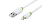 Wayme kabel do ładowania i synchronizacji, silikonowy okrągły, 100 cm, USB > Lightning