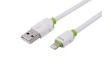 Wayme kabel do ładowania i synchronizacji, silikonowy okrągły, 200 cm, USB > Lightning