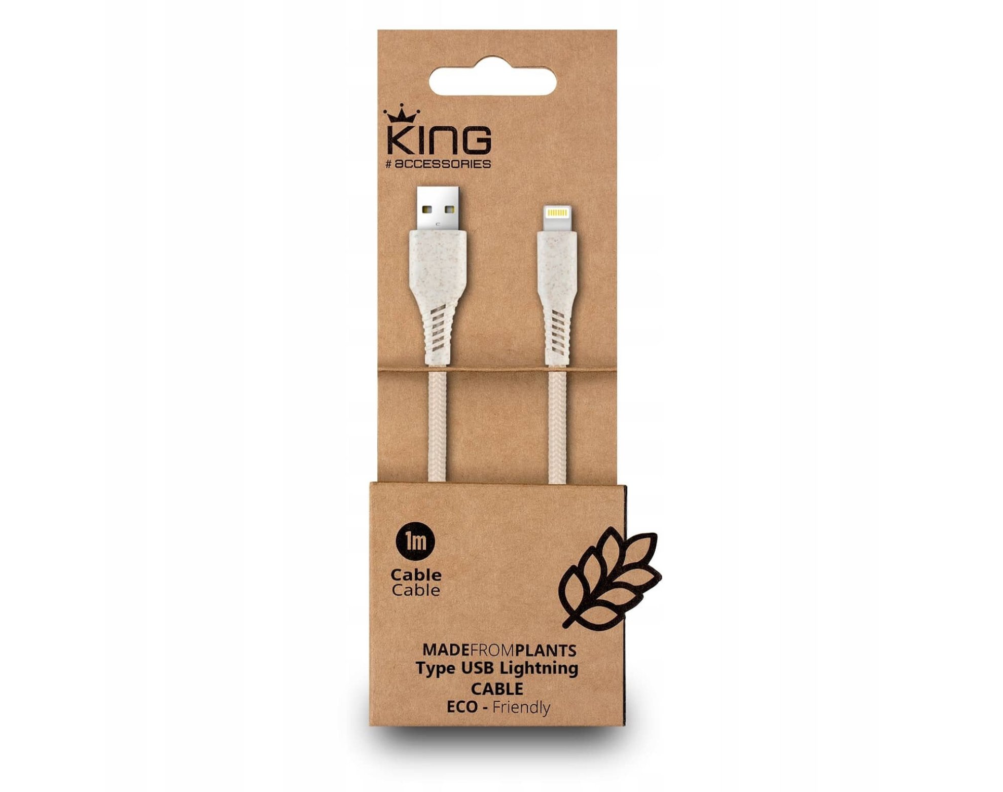 Biokabel Eco Kabel Przewód Do iPhone Lightning Hq!