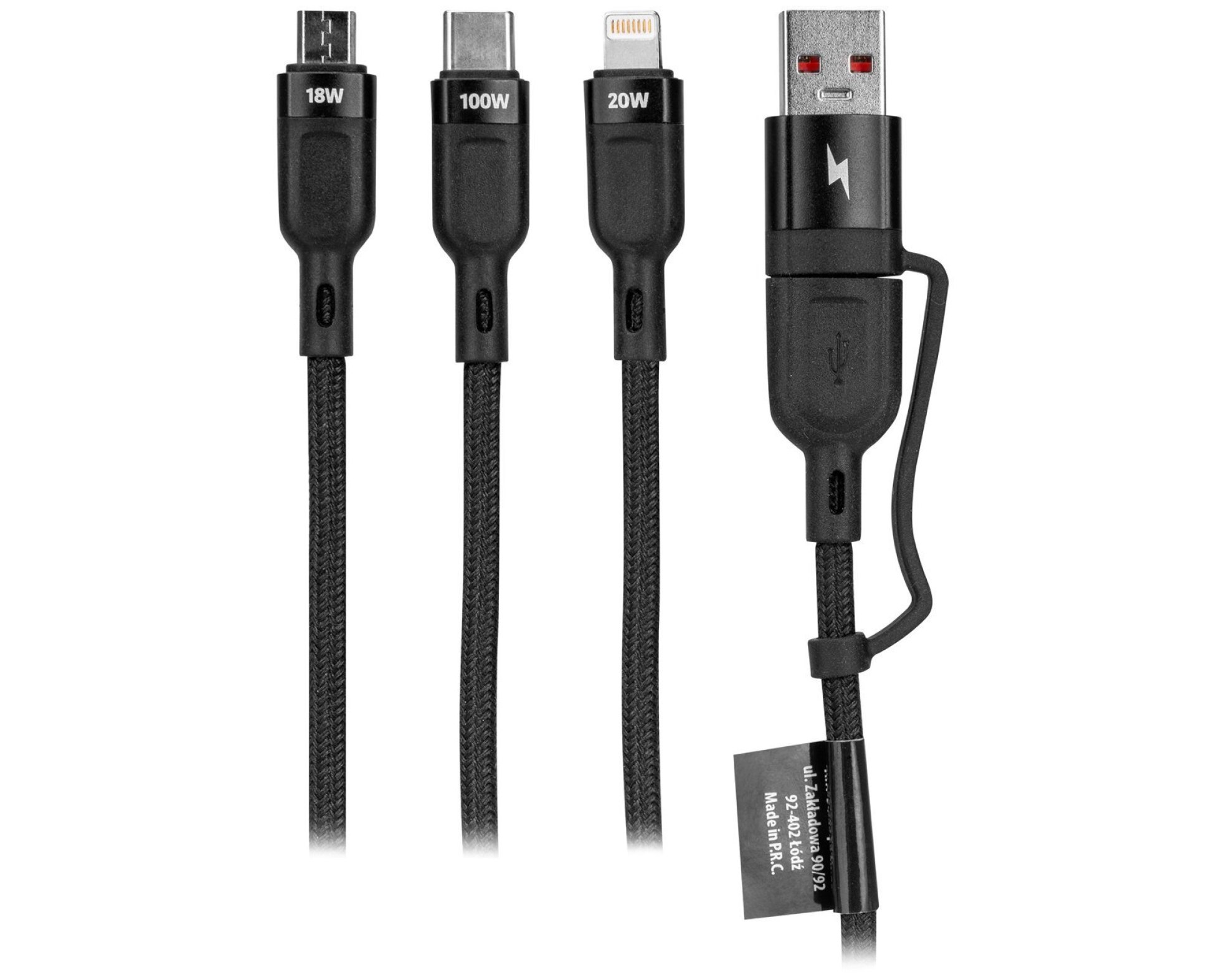 Kabel 6w1 XLINE 100W 1.2 m
