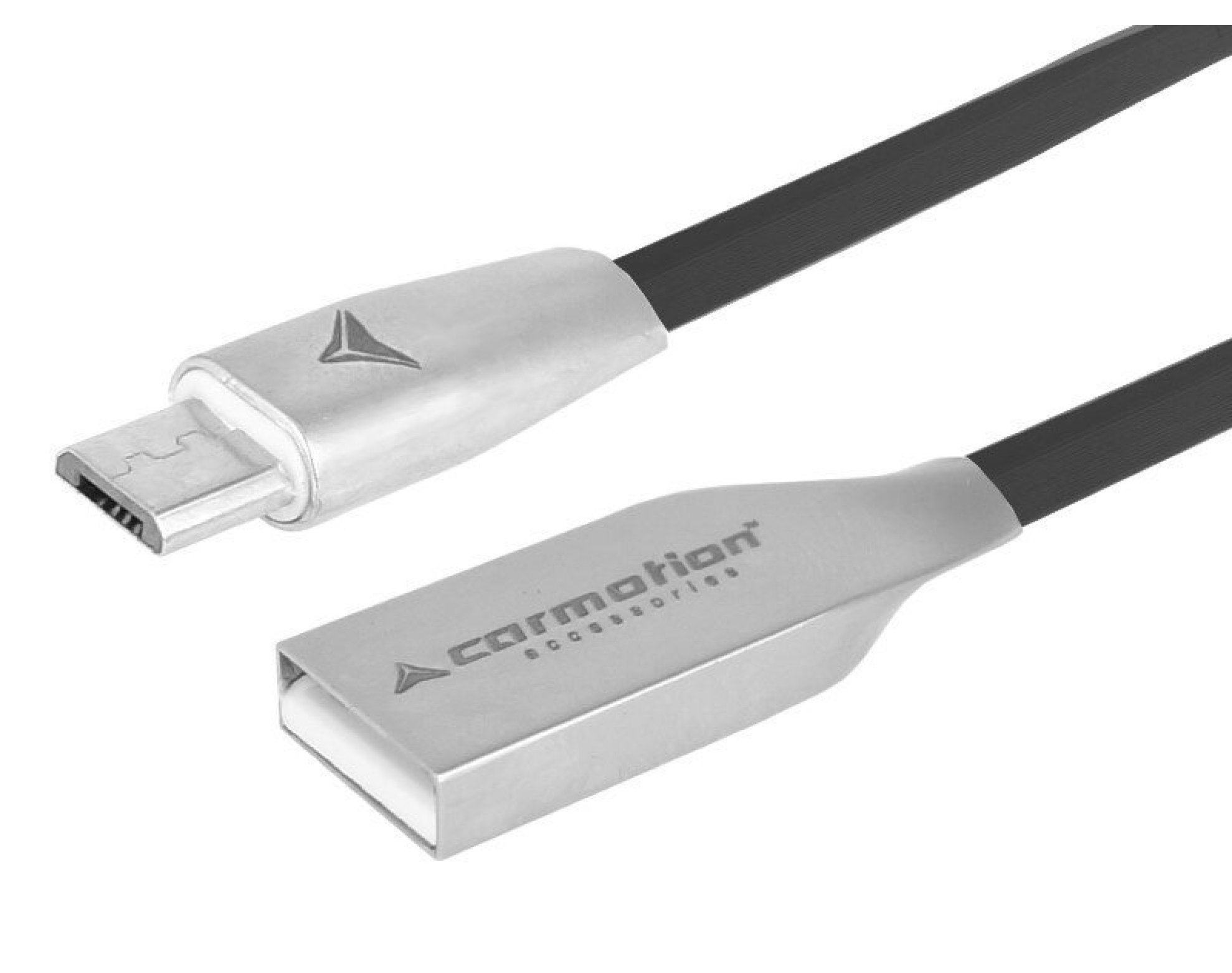 Kabel do ładowania i synchronizacji, 120 cm, USB > micro USB, czarny