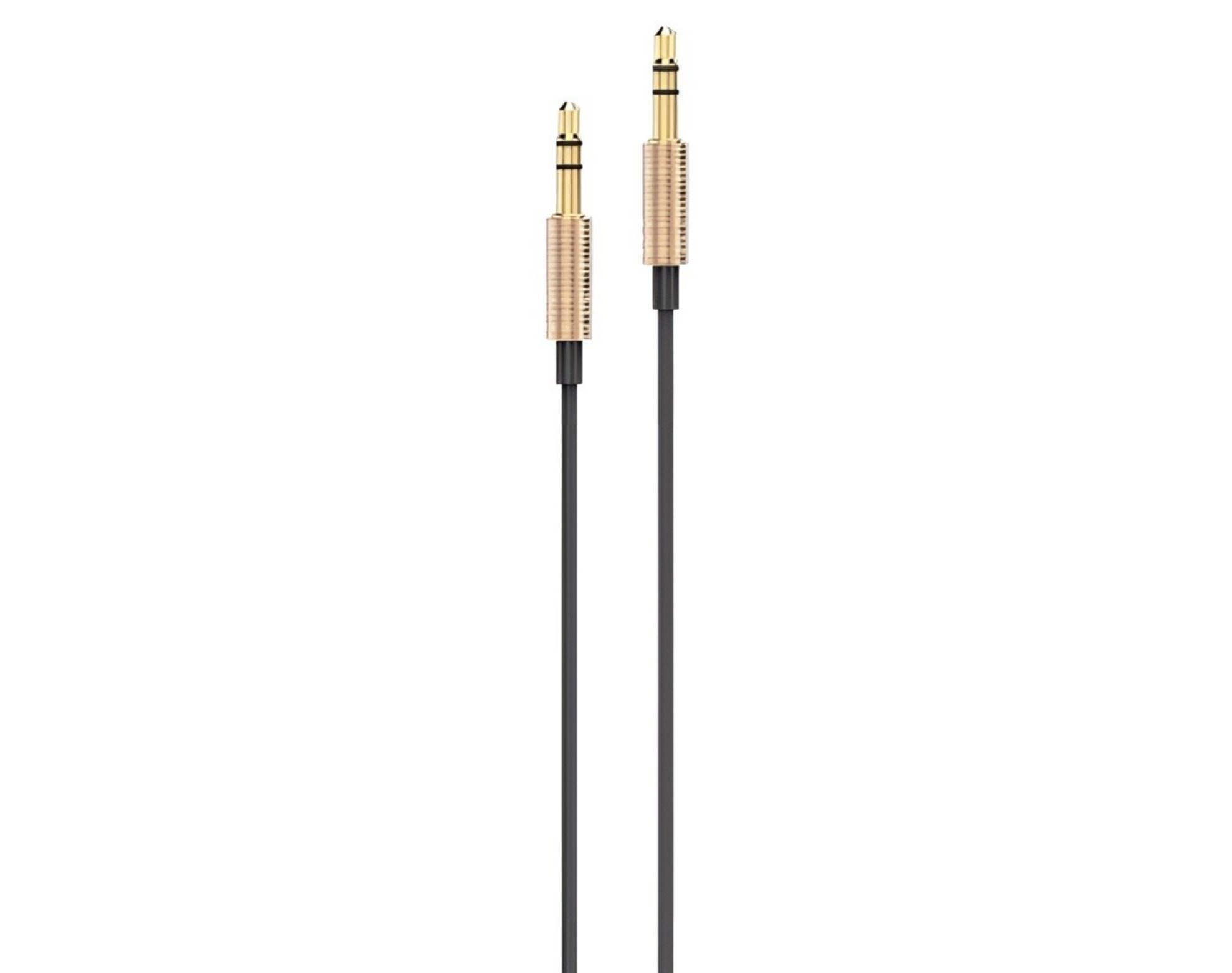 Kabel Jack 3.5 - Jack 3.5 AWEI AUX-001 Czarno-złoty