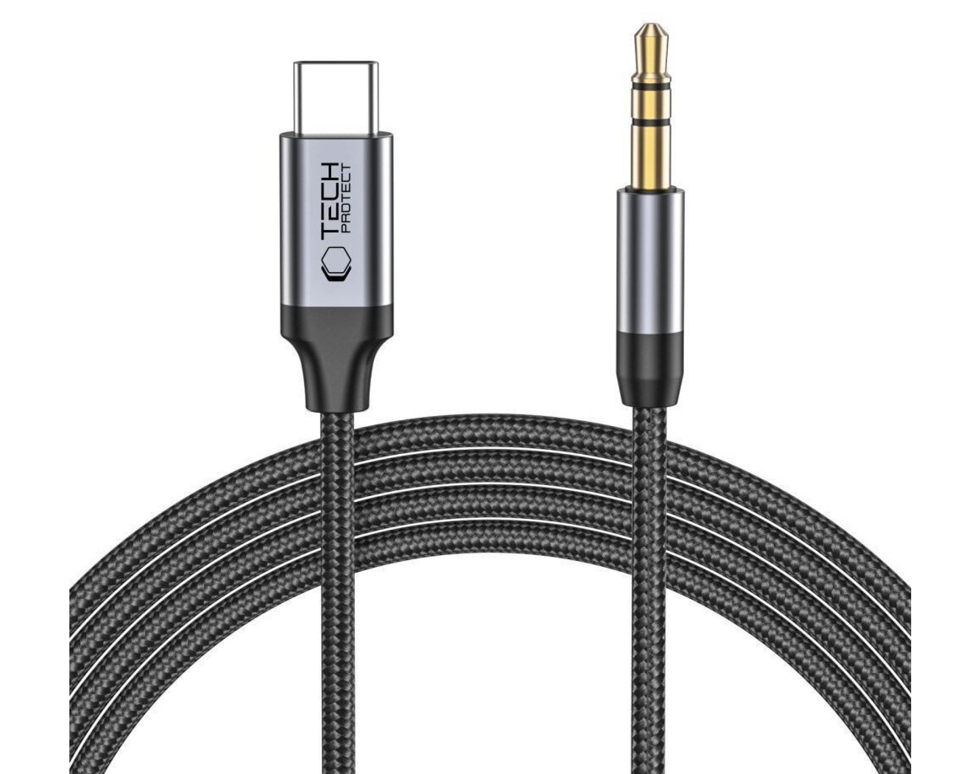 Kabel Jack 3.5 mm - USB-C TECH-PROTECT UltraBoost 1 m