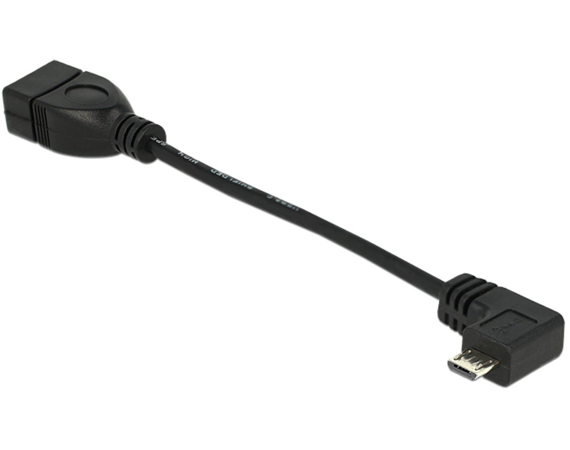 Kabel Micro USB - USB DELOCK 0.11 m