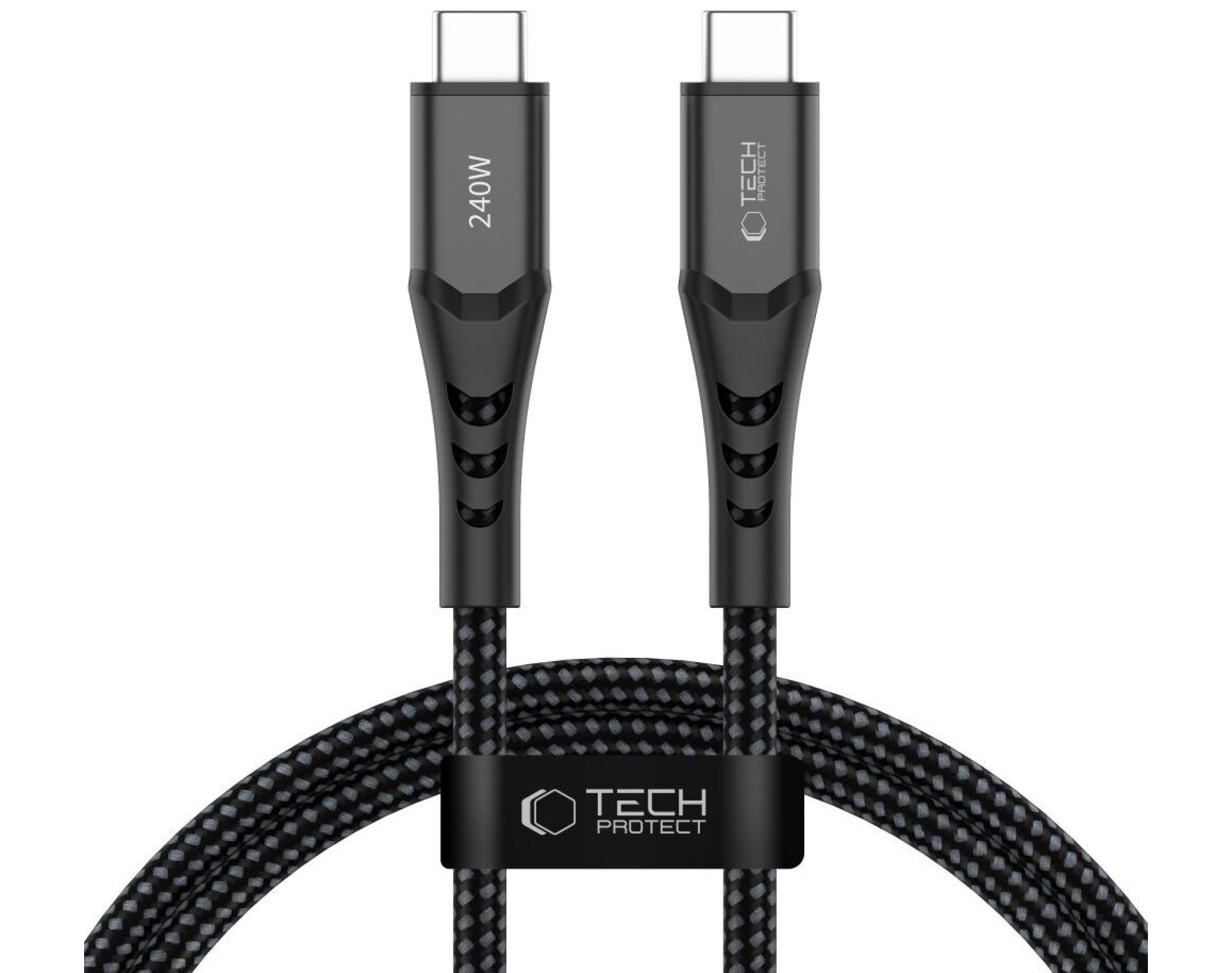 Kabel TECH-PROTECT UB11T Ultraboost Type-C PD 240W/QC3.0 2 m Czarny