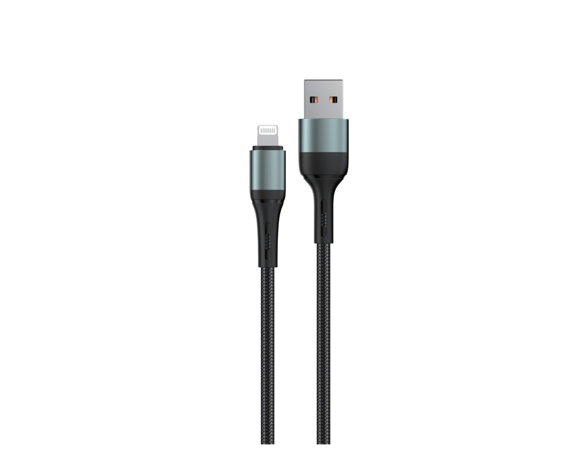Kabel USB-A — Lightning ENCORE ENERGY EE103-L 1m Braided Czarny