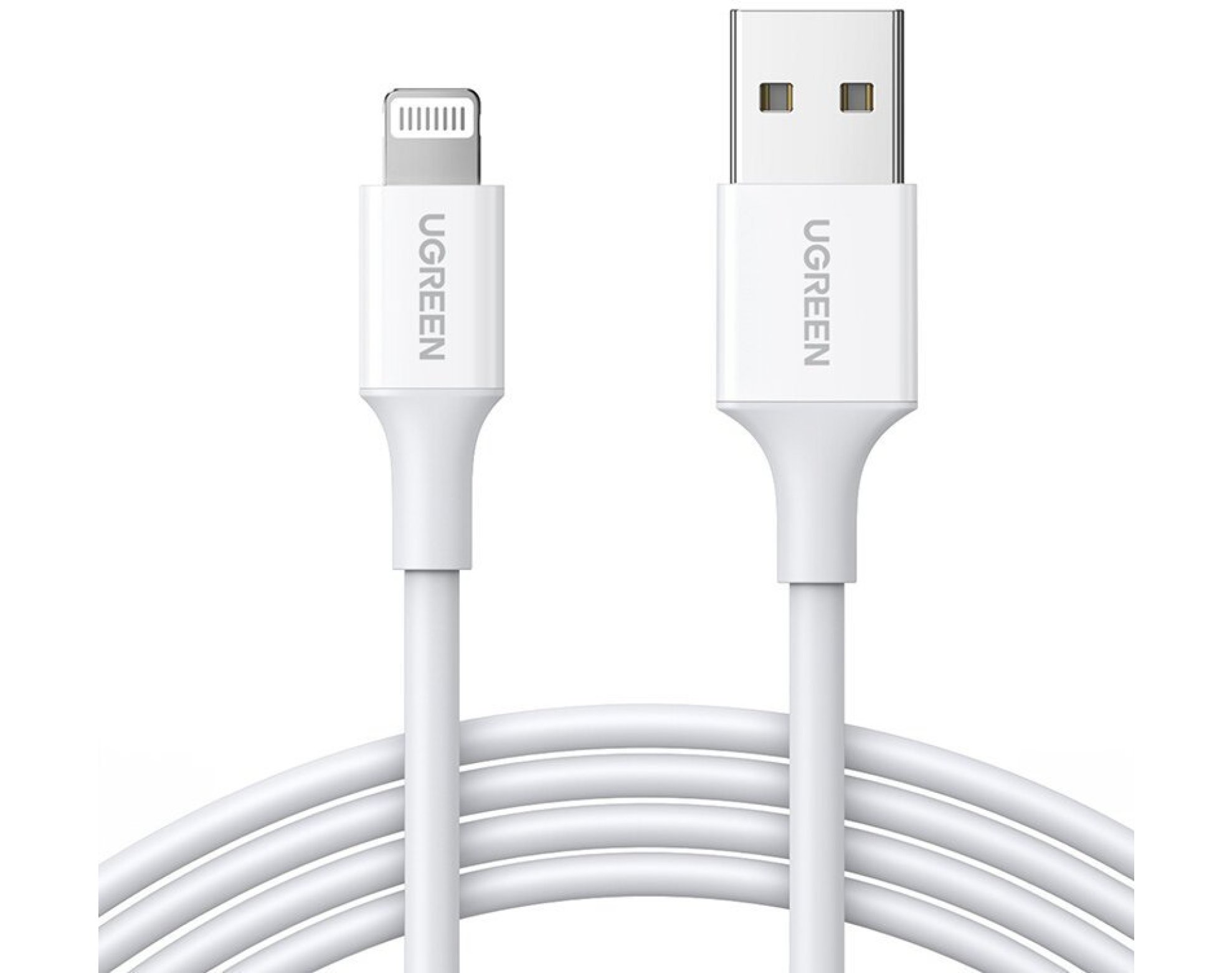 Kabel USB-A - Lightning UGREEN US155 1 m Biały