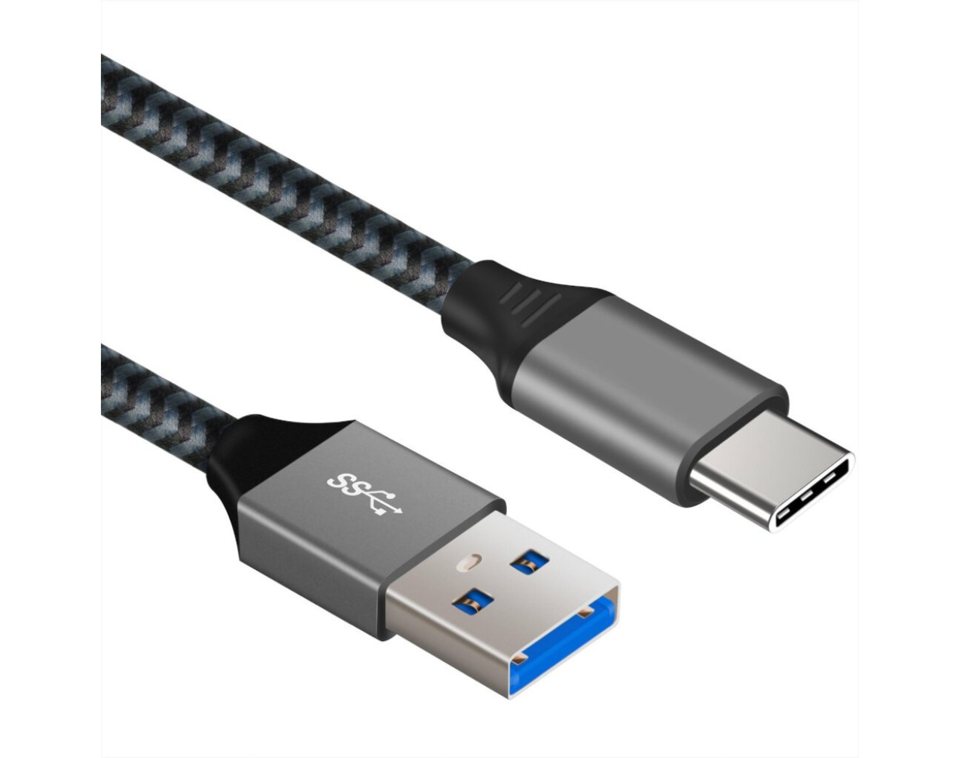 Kabel USB-A - USB-C ART QC3.0 15W 0.5 m Czarny