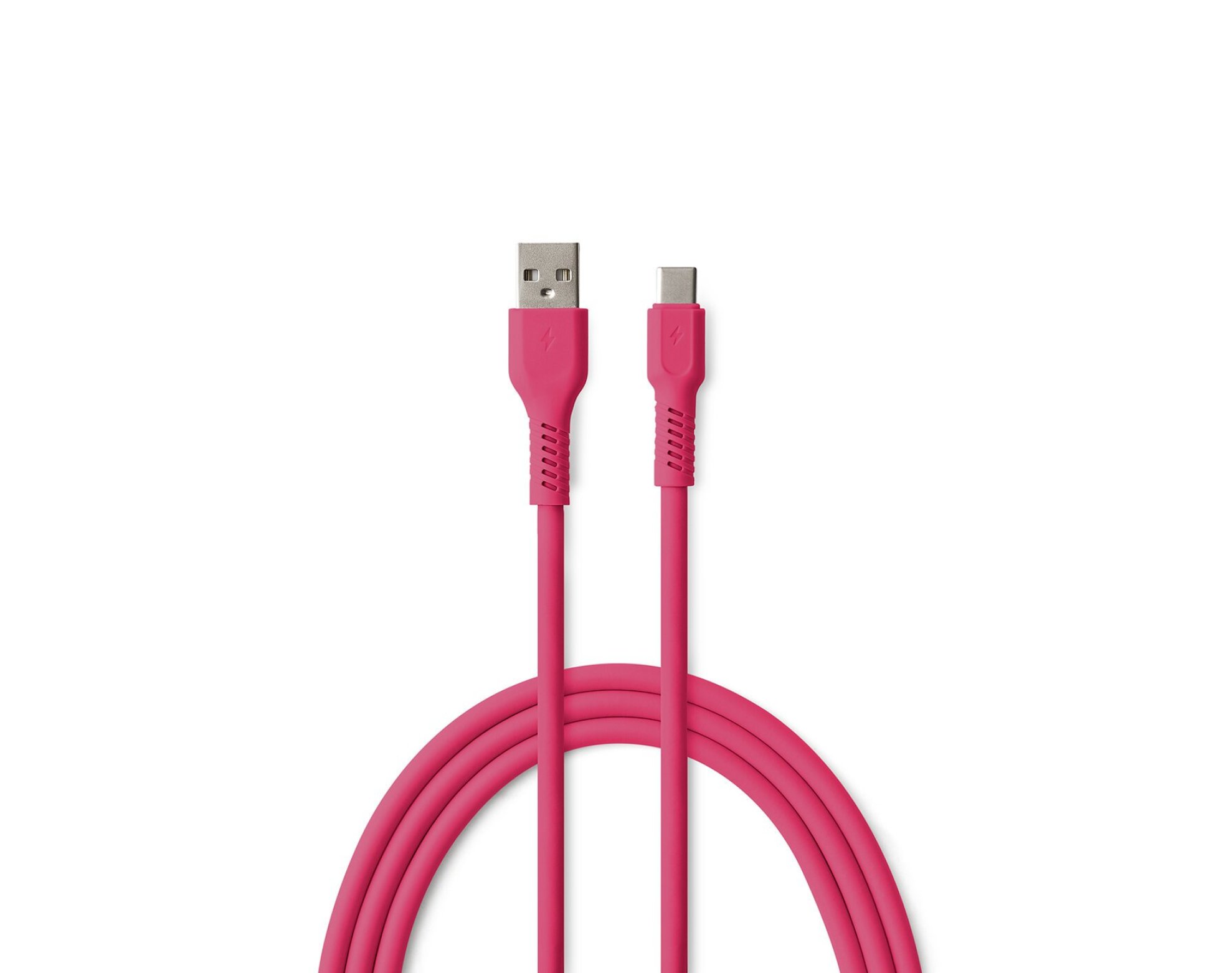 Kabel USB-A - USB-C COLORUM CK60-AC-02 1.8 m Różowy
