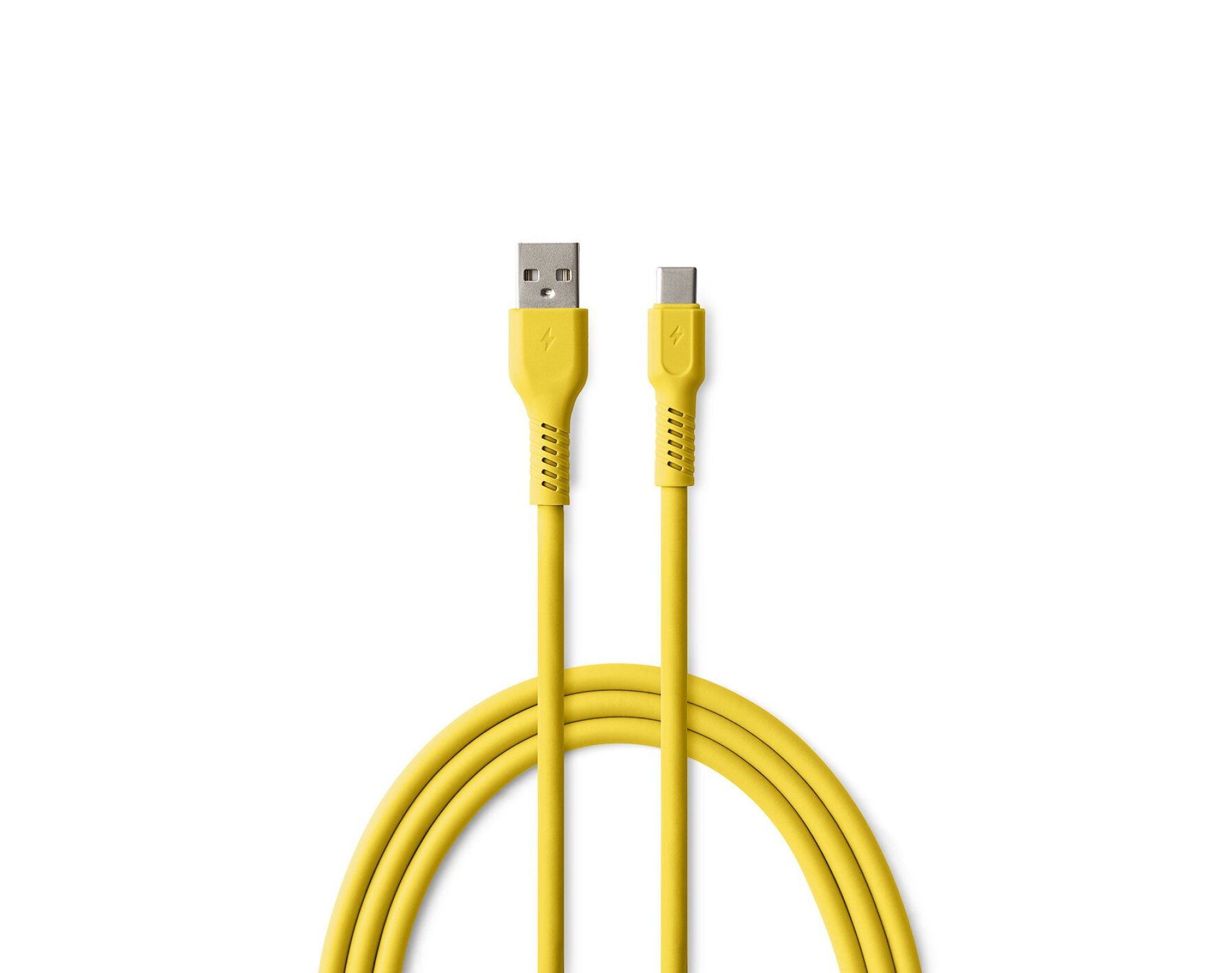 Kabel USB-A - USB-C COLORUM CK60-AC-05 1.8 m Żółty
