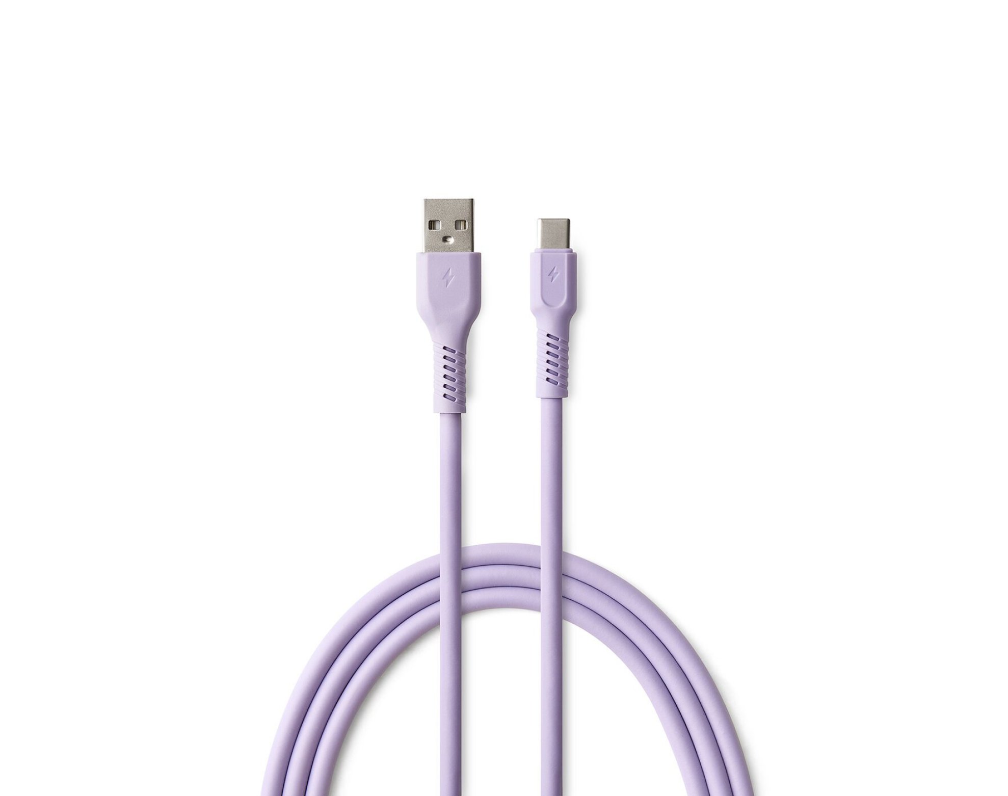 Kabel USB-A - USB-C COLORUM CK60-AC-09 1.8 m Lawendowy