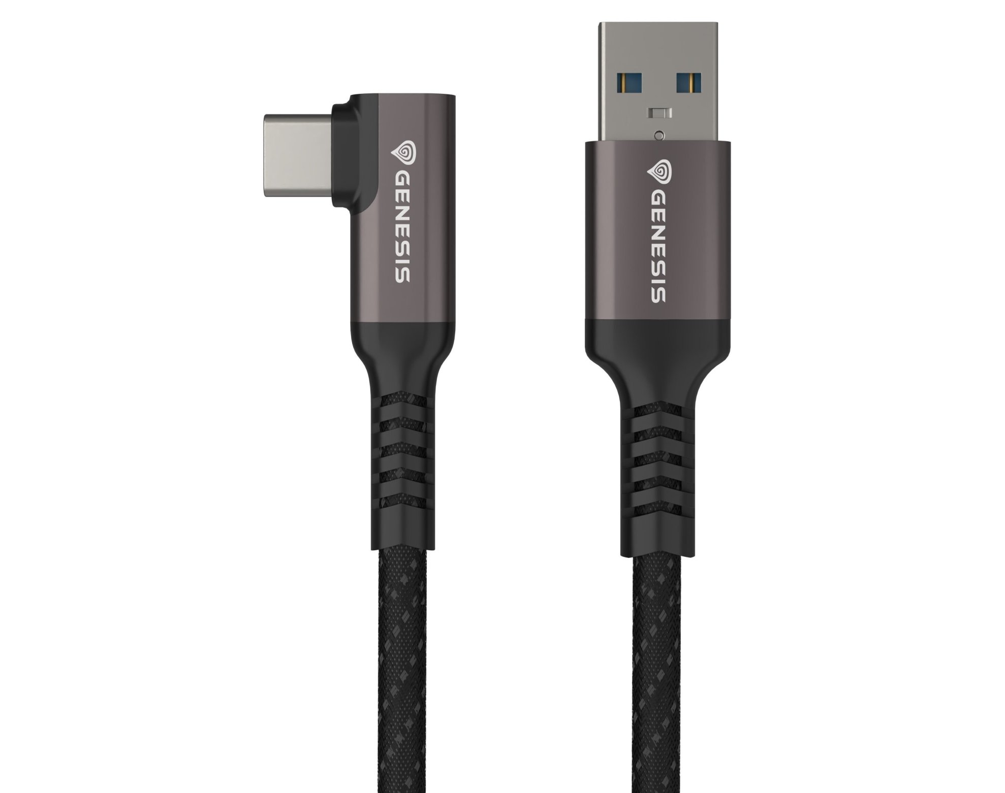 Kabel USB-A - USB-C GENESIS NVC-2221 15W 5 m Czarny