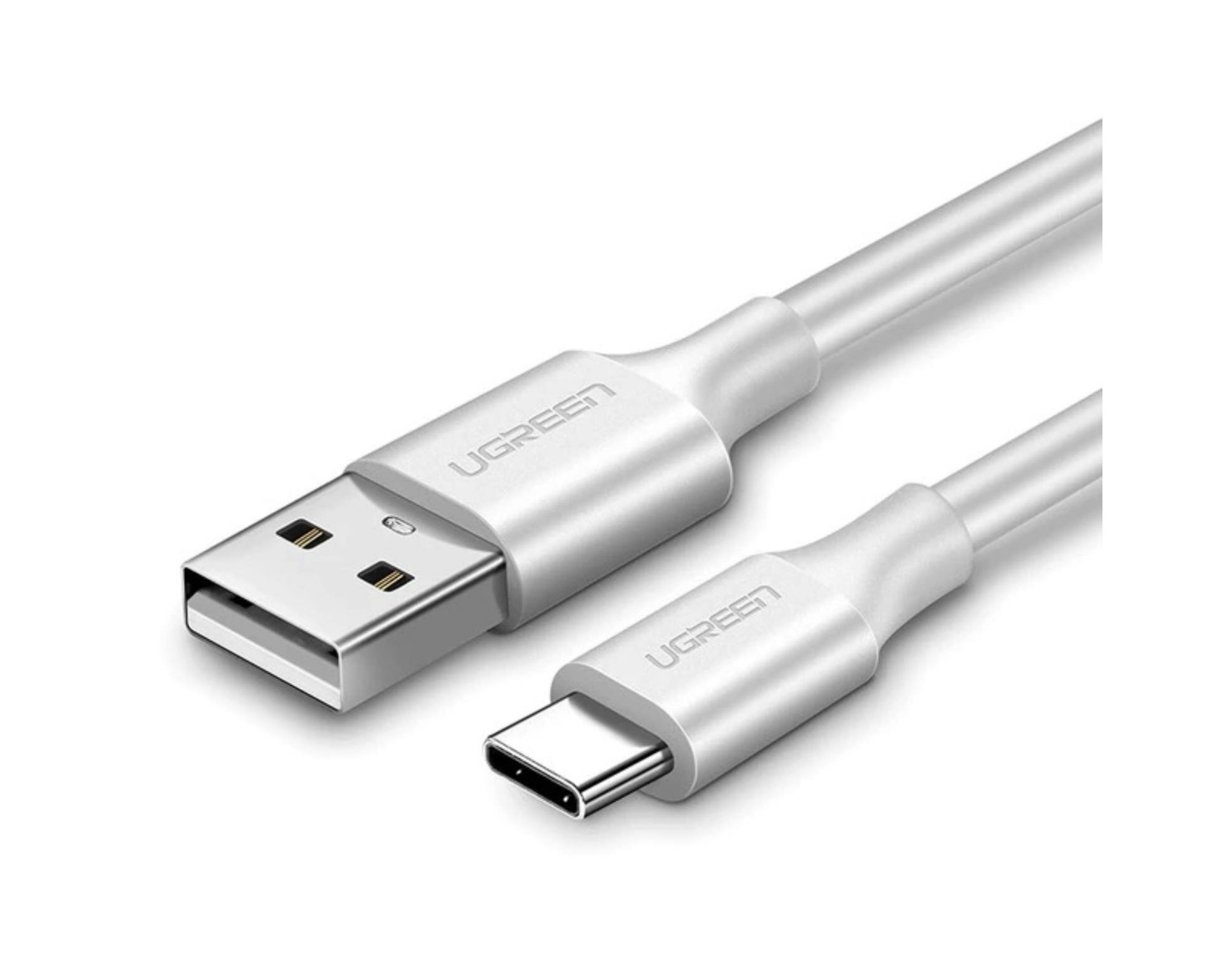 Kabel USB-A - USB-C UGREEN QC3.0 1 m Biały