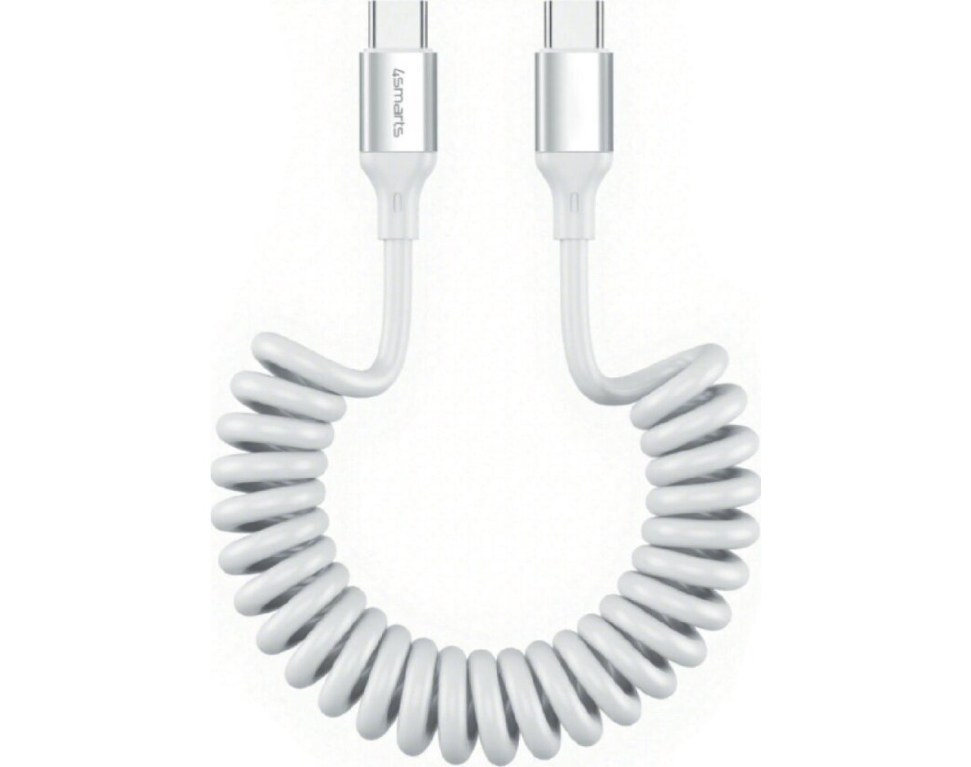 Kabel USB-C do USB-C 4SMARTS 240W Biały