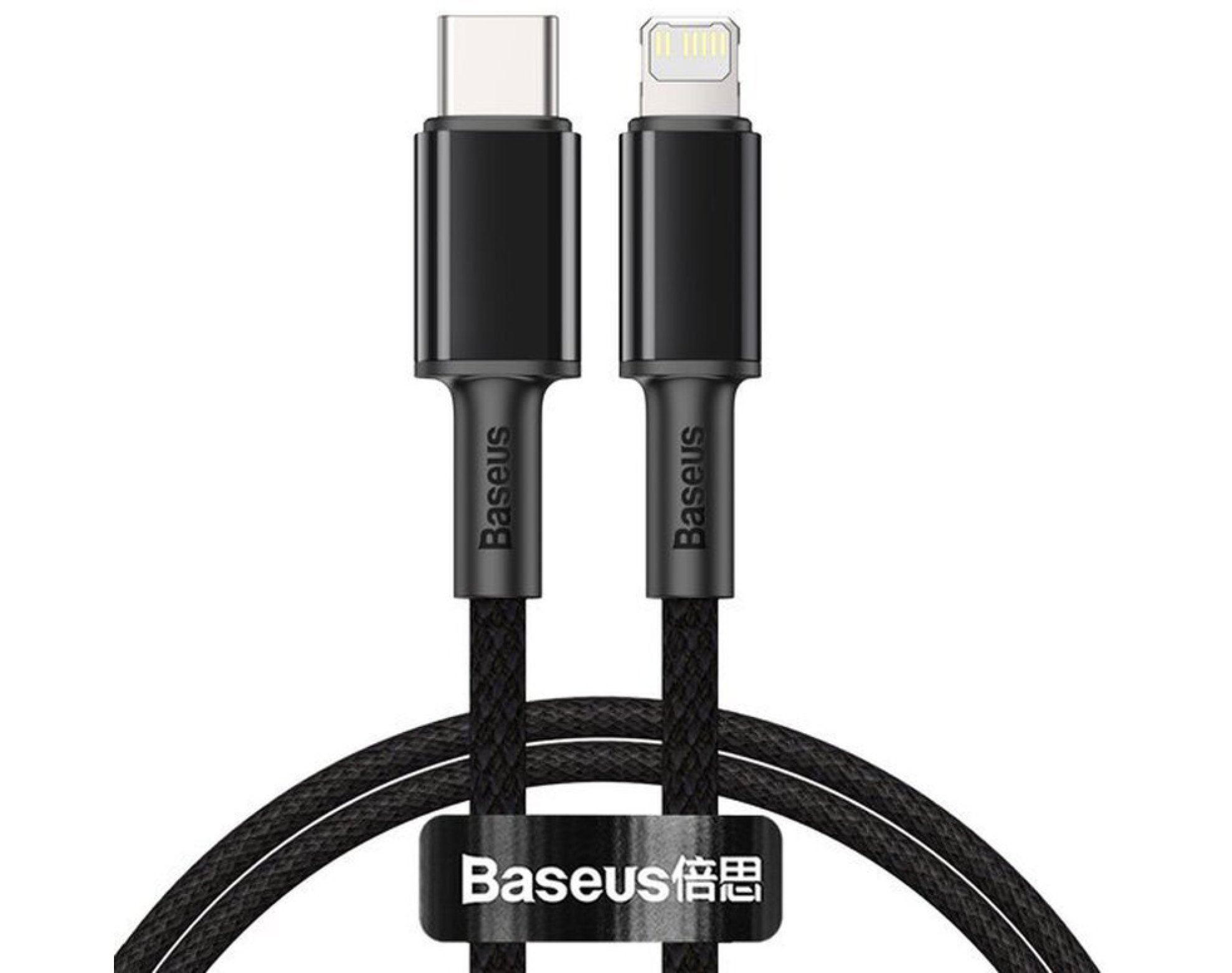 Kabel USB-C - Lightning BASEUS High Density Braided 1 m