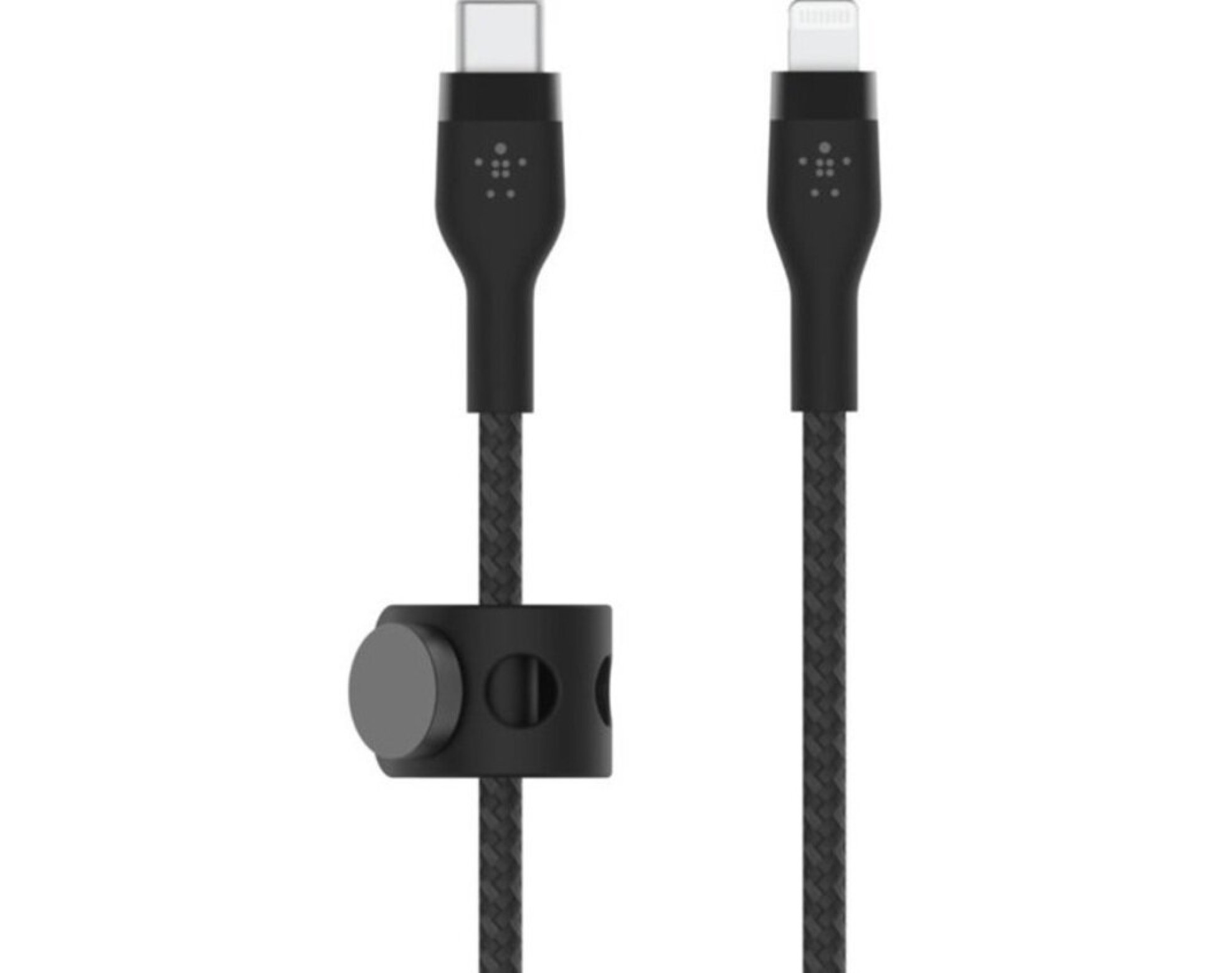 Kabel USB-C - Lightning BELKIN Braided Silicone 2m Czarny