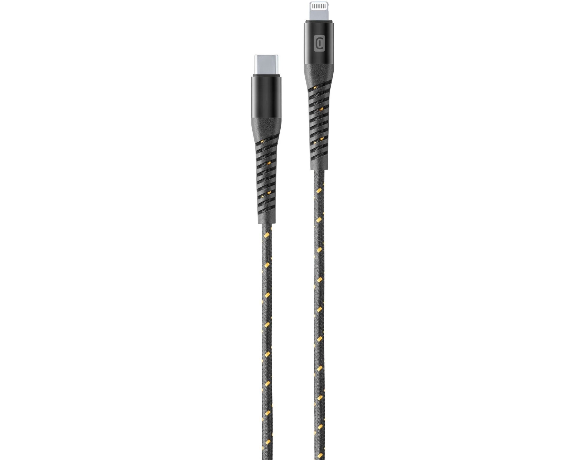 Kabel USB-C - Lightning CELLULARLINE Tetra Force 60W 2 m Czarny