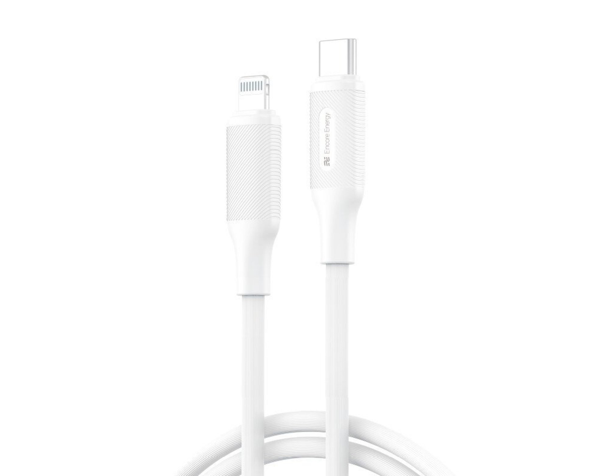 Kabel USB-C — Lightning ENCORE ENERGY MD-27CL1W 1m 27W Biały