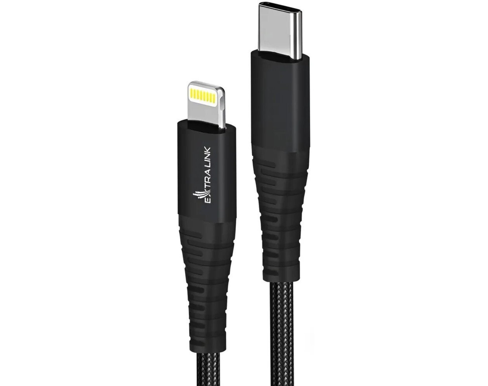 Kabel USB-C - Lightning EXTRALINK Smart Life Cable 27W 2 m Czarny