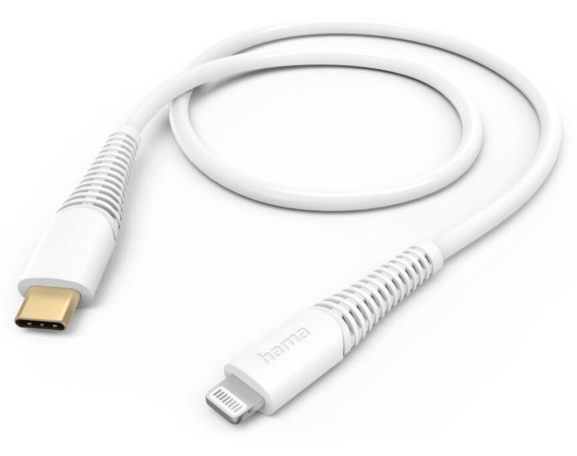 Kabel USB-C - Lightning HAMA 201603 1.5 m Biały