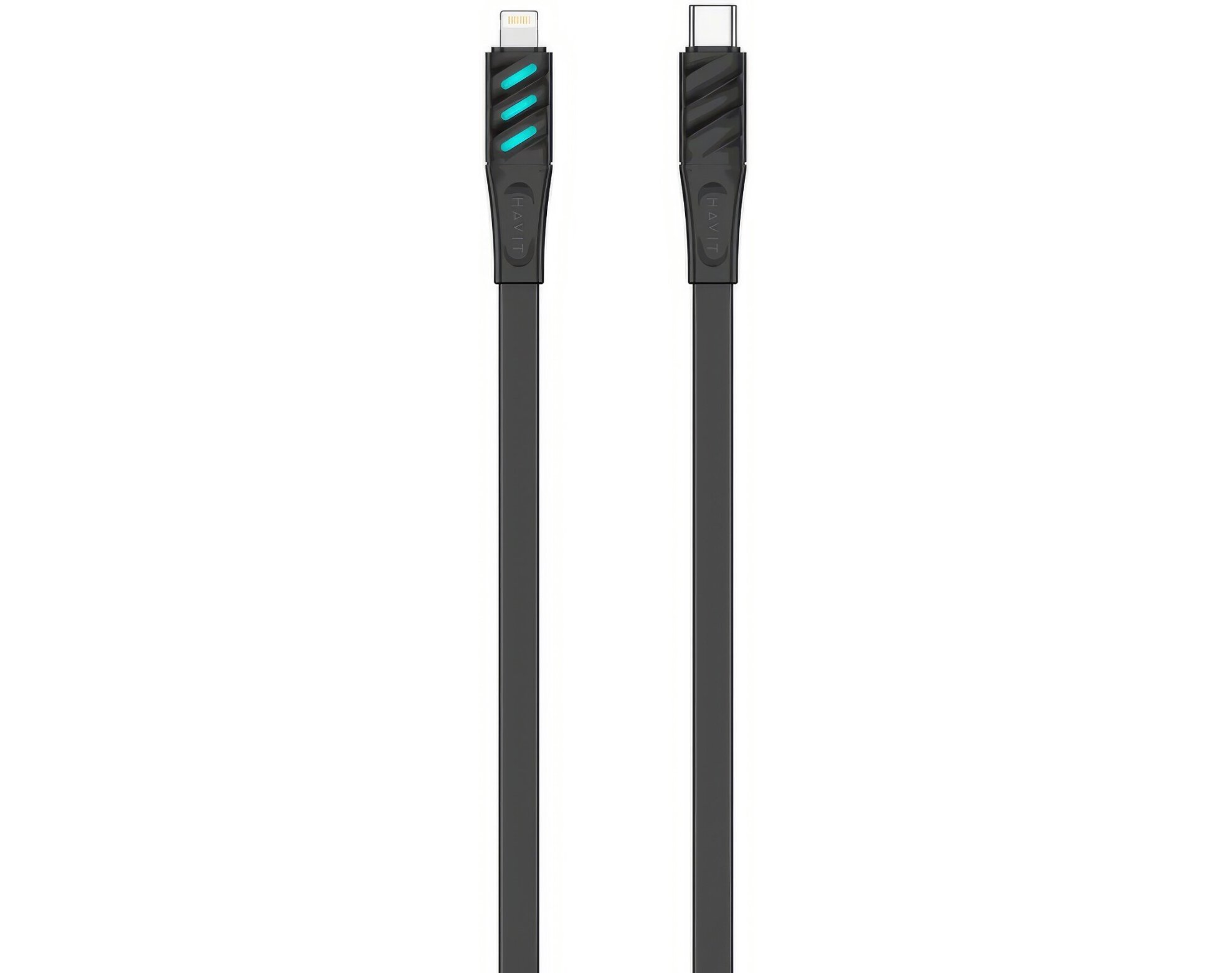 Kabel USB-C - Lightning HAVIT CB6255 27W 1 m Czarny