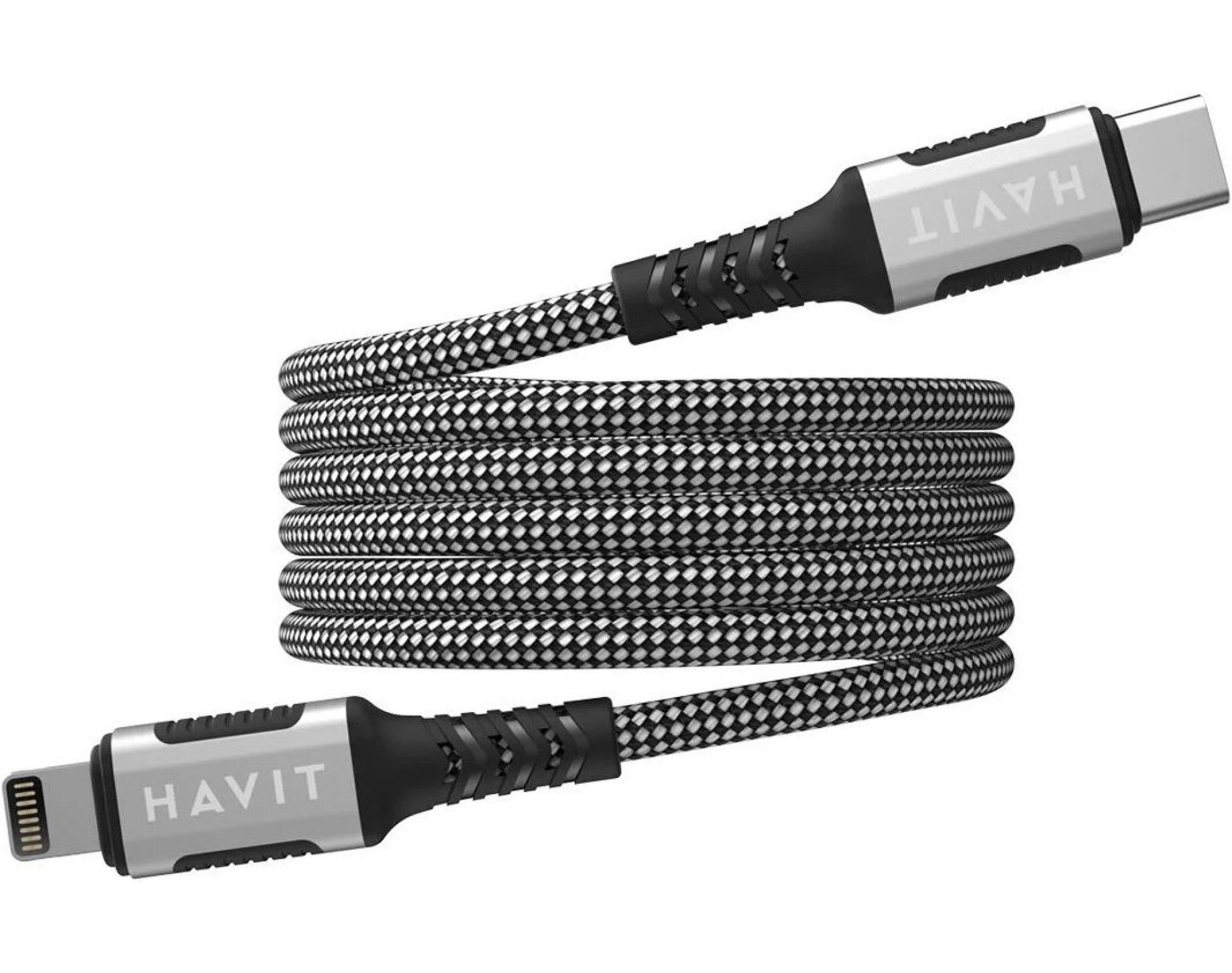 Kabel USB-C - Lightning HAVIT CB6298 30W 1m Czarny