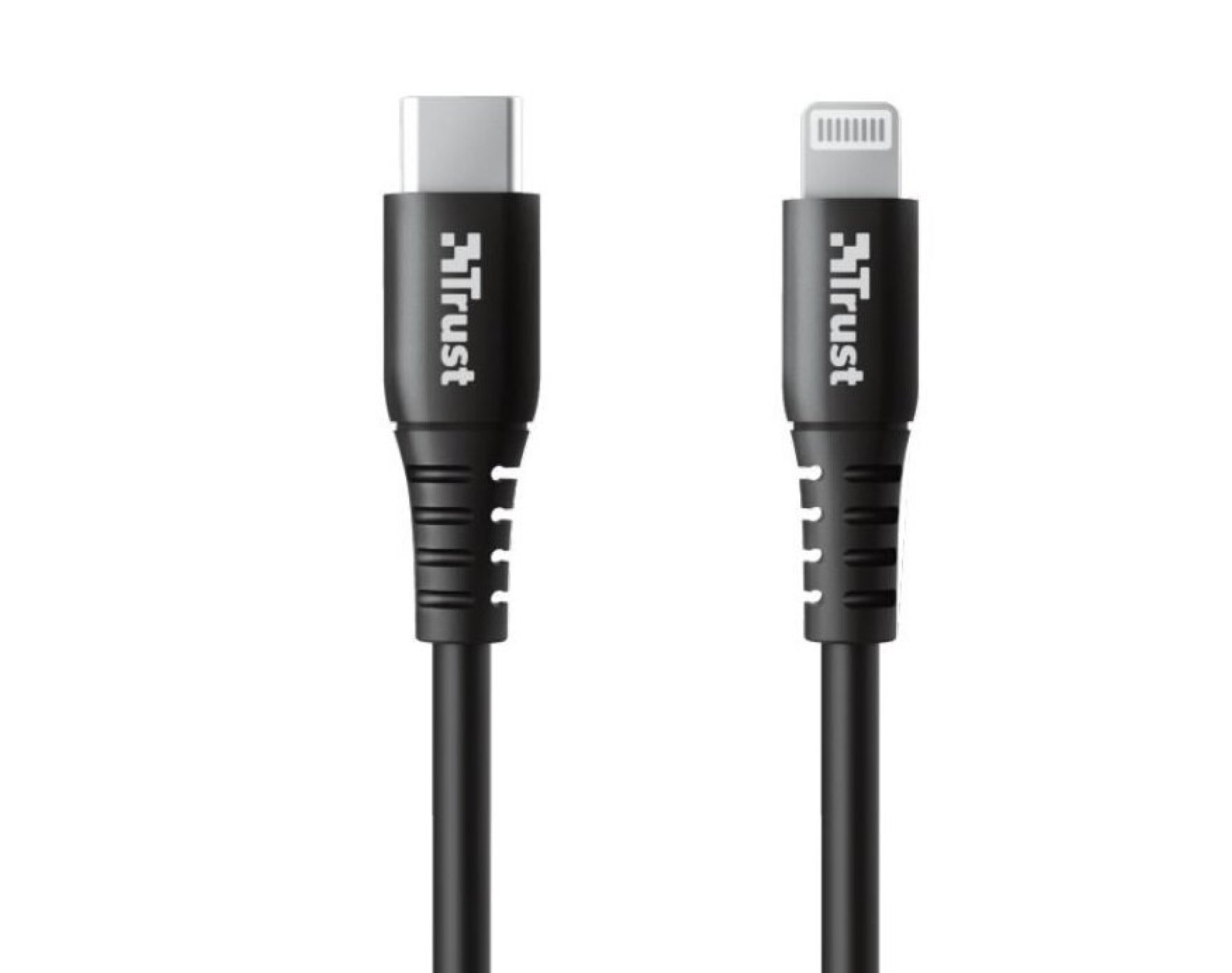 Kabel USB-C - Lightning TRUST Ndura 1m Czarny
