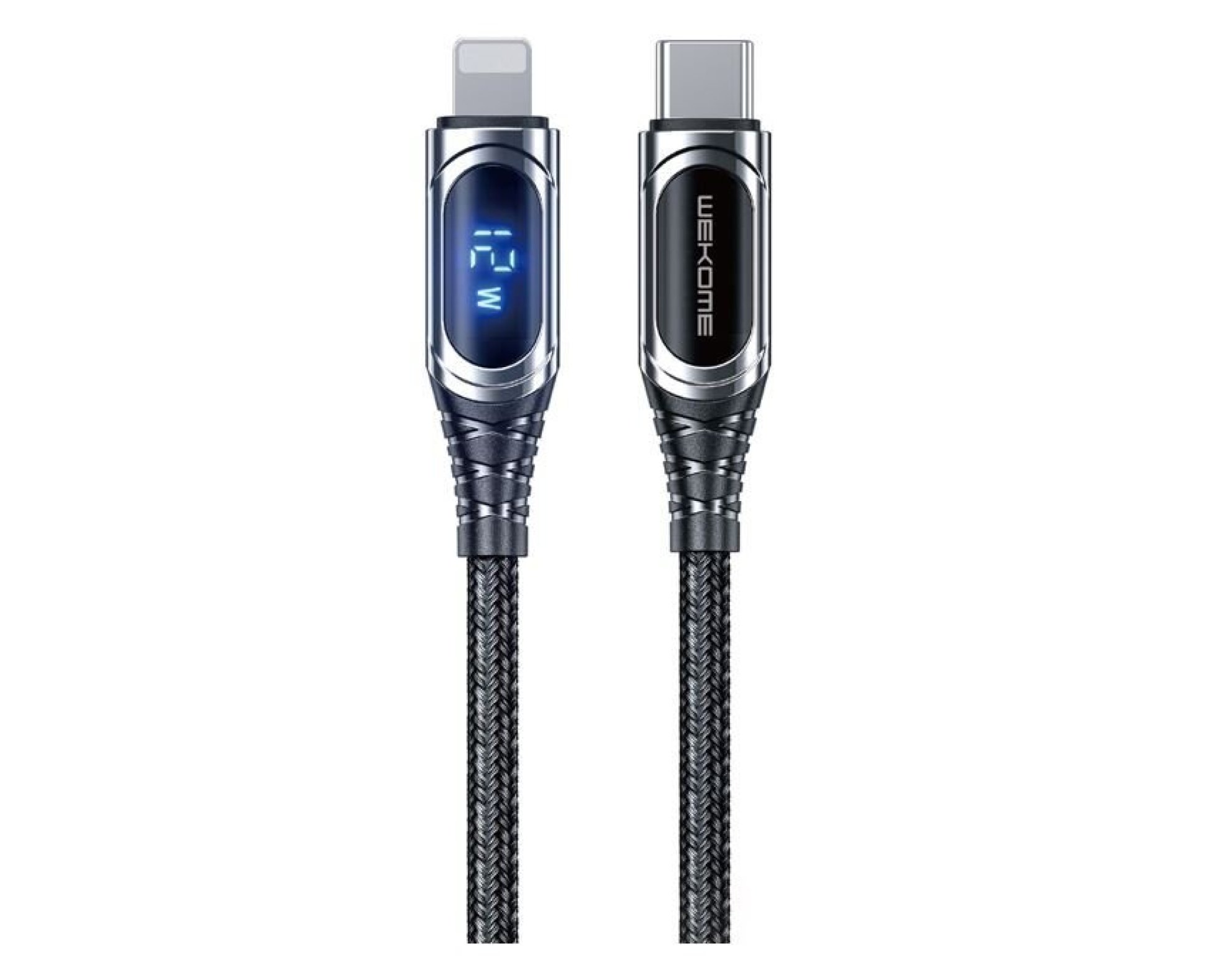 Kabel USB-C - Lightning WEKOME WDC-167 Sakin Series PD 20W 1 m Szary