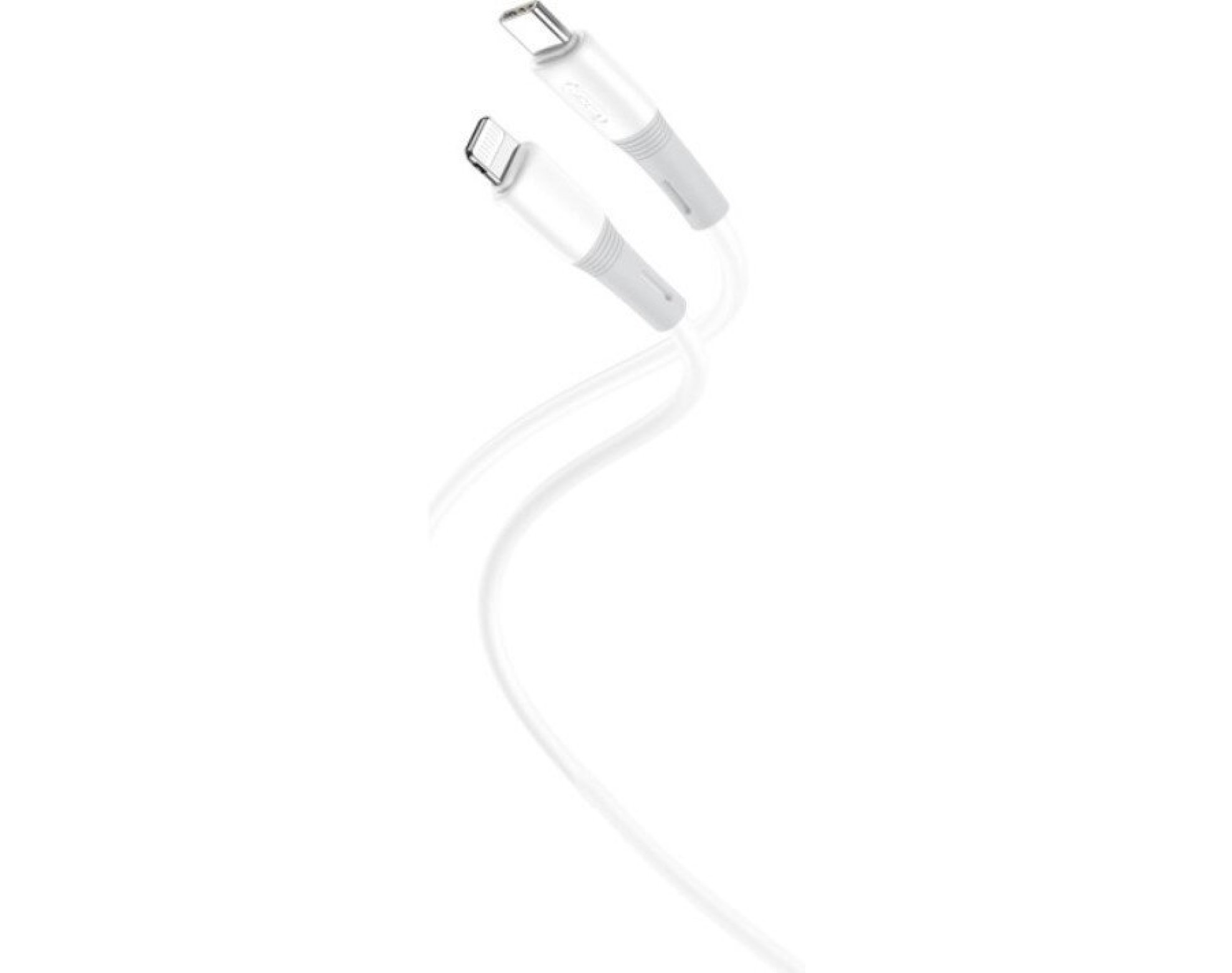 Kabel USB-C - Lightning XO NB-Q226A 27W 1 m Biały