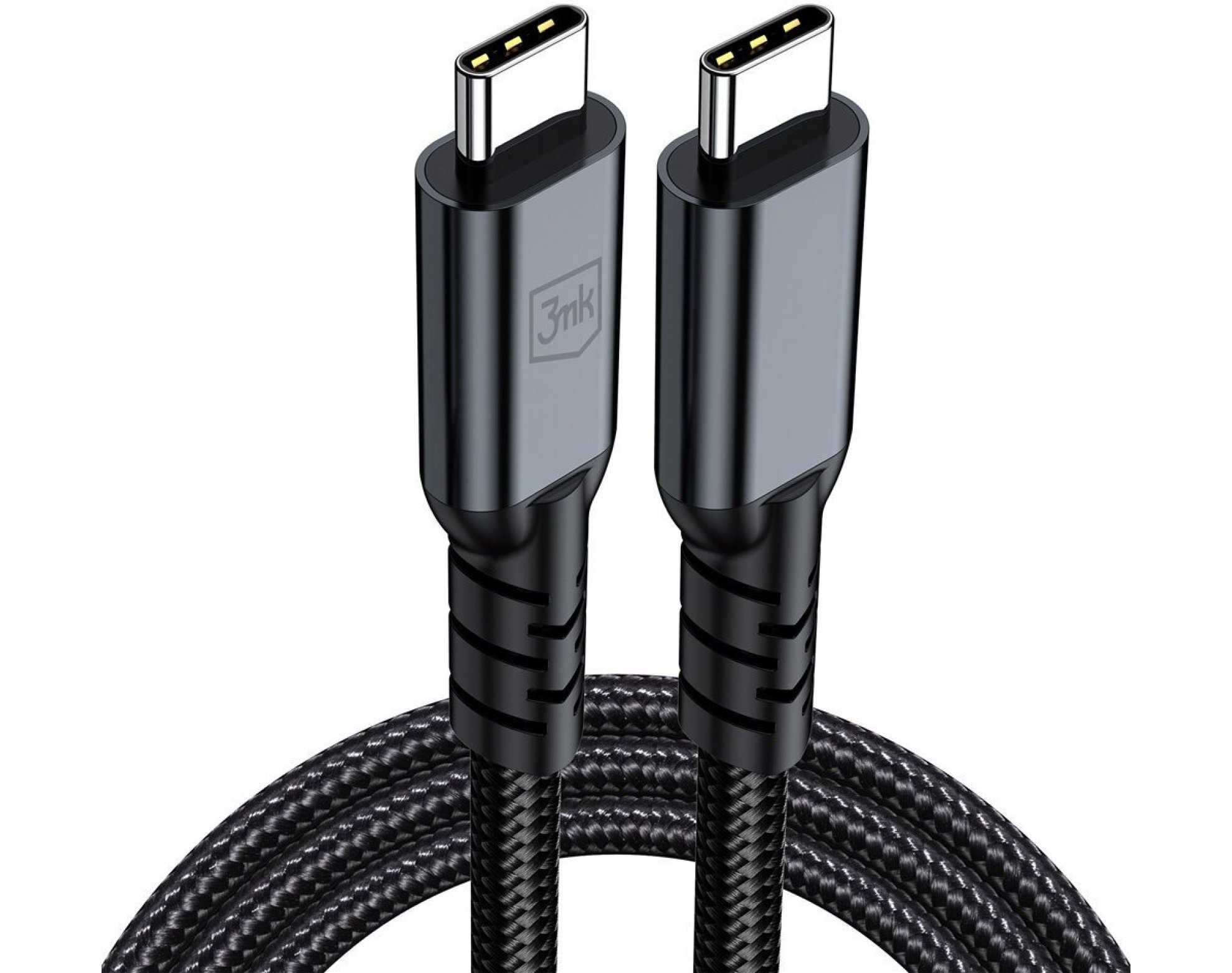 Kabel USB-C - USB-C 3MK Hyper Cable N-Series Thunderbolt 4 8K 60Hz 240W 1 m Czarny