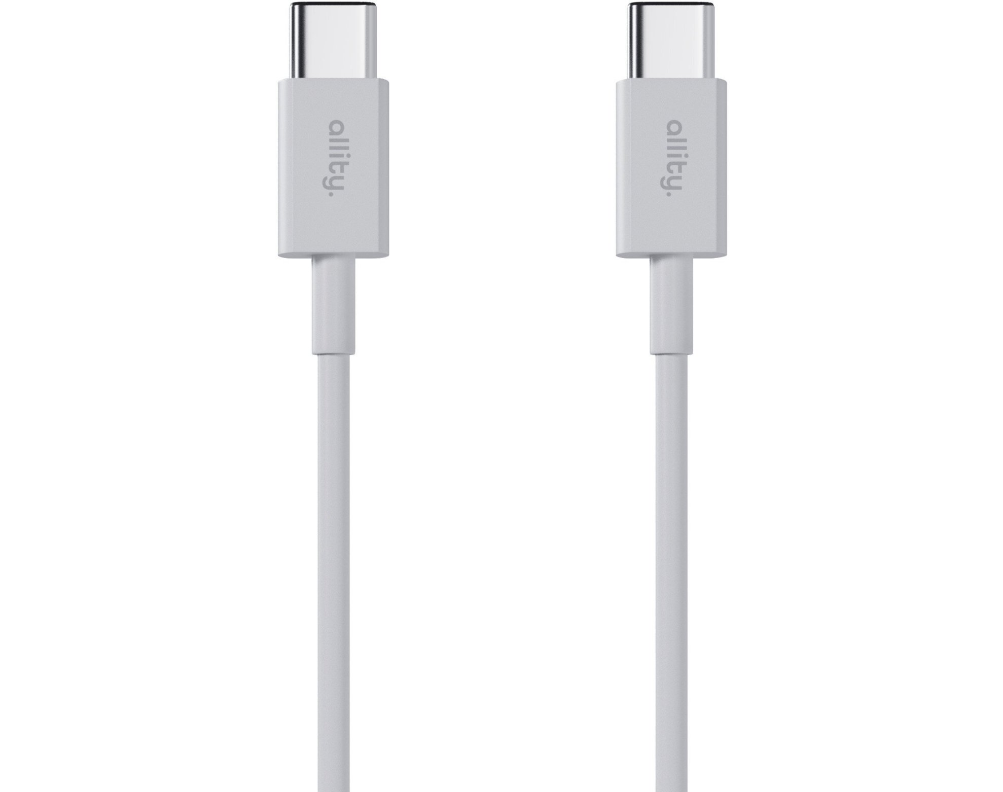 Kabel USB-C - USB-C ALLITY AUC-03 60W 2 m Biały