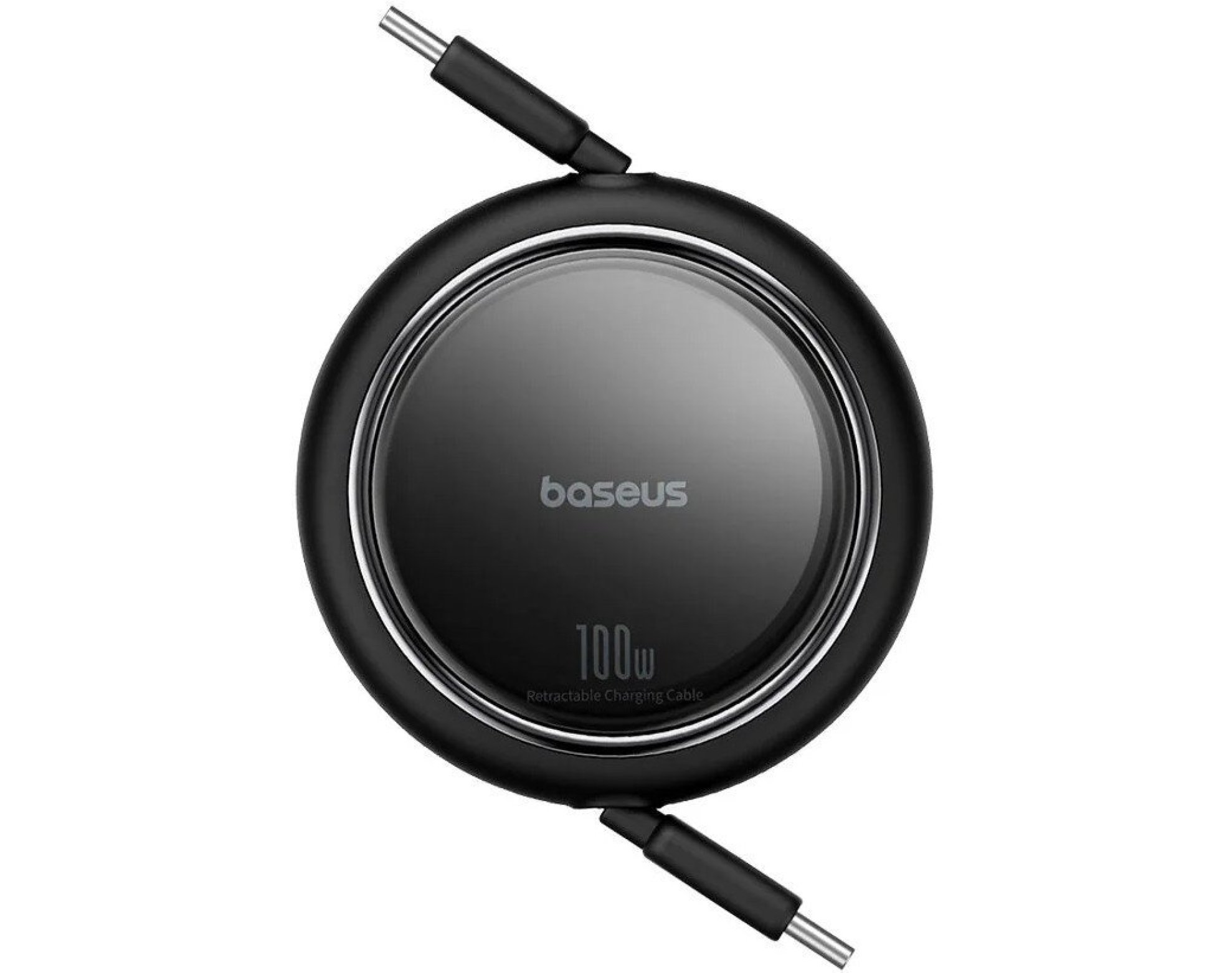 Kabel USB-C - USB-C BASEUS Free2Pull Mini 100W 1.5 m Czarny