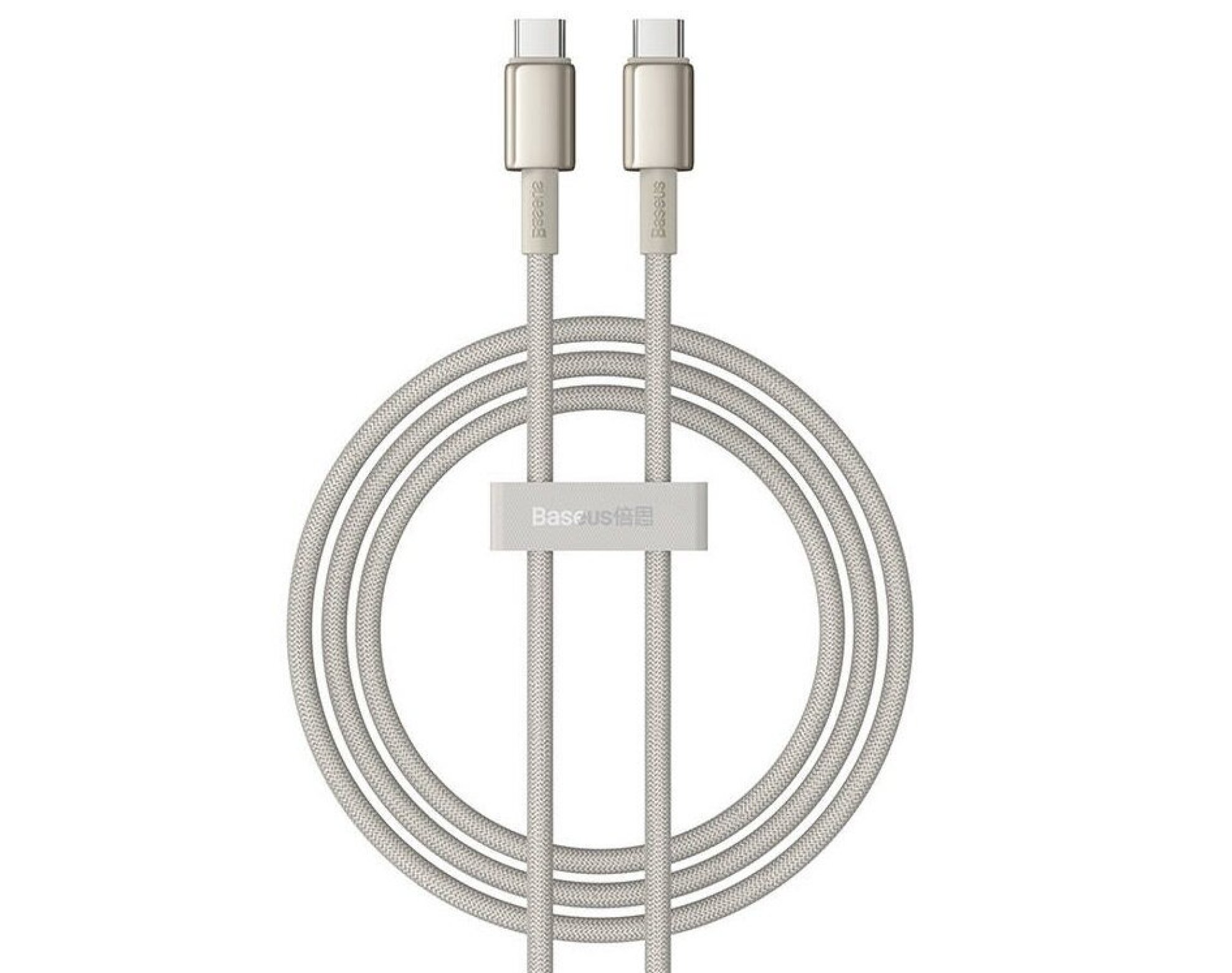 Kabel USB-C - USB-C BASEUS Tungsten Gold 100W 1 m Złoty