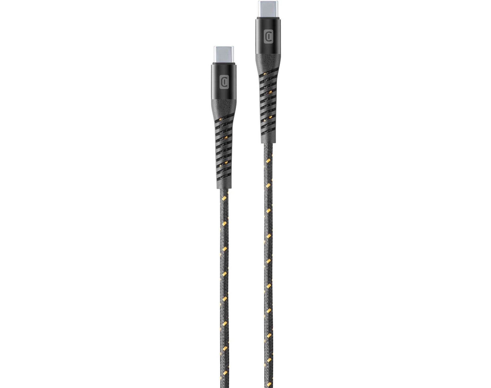 Kabel USB-C - USB-C CELLULARLINE Tetra Force Max 60W 2 m Czarny