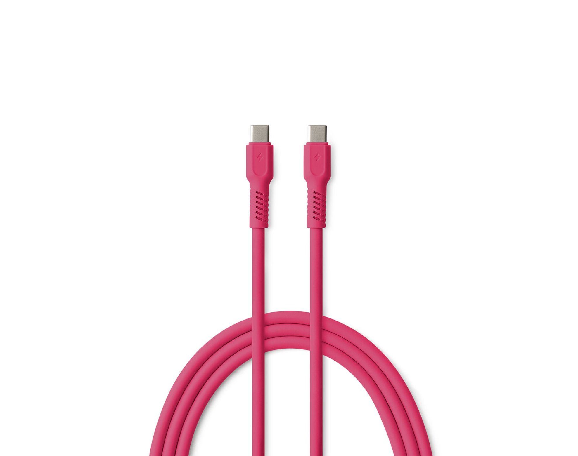 Kabel USB-C - USB-C COLORUM CK60-CC-02 1.8 m Różowy
