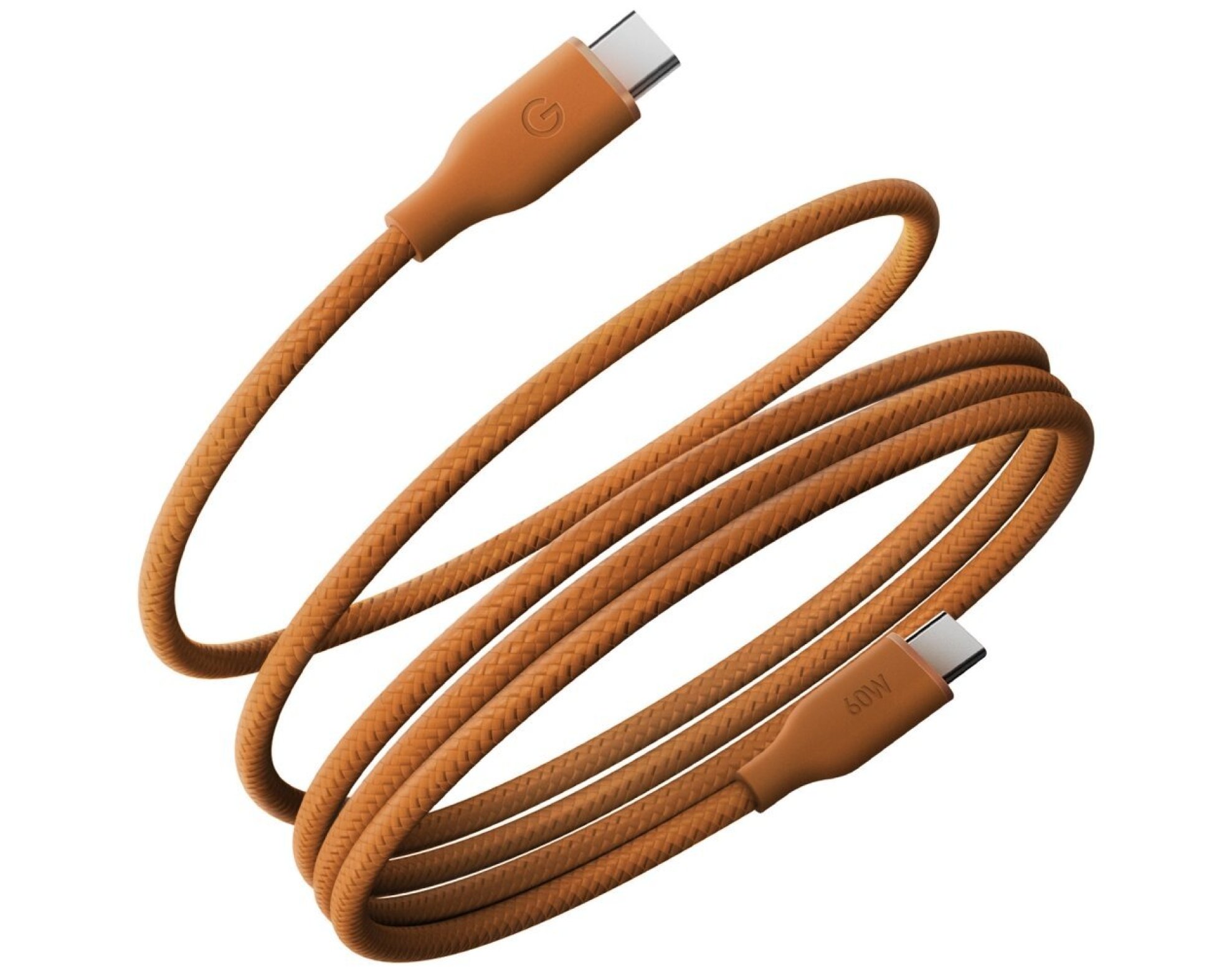 Kabel USB-C - USB-C ENERGEA Helix 60 60W 1.5 m Pomarańczowy