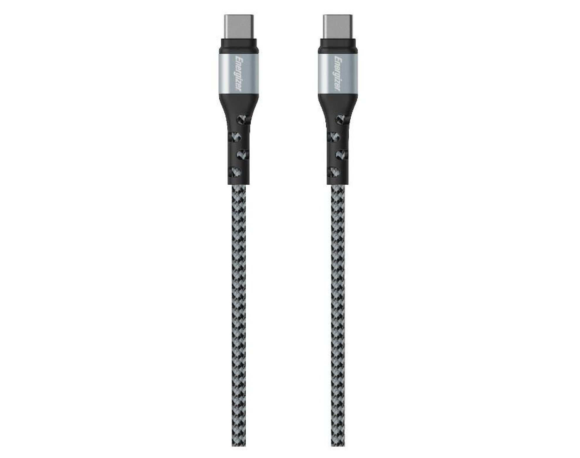 Kabel USB-C - USB-C ENERGIZER Ultimate 2 m Srebrny