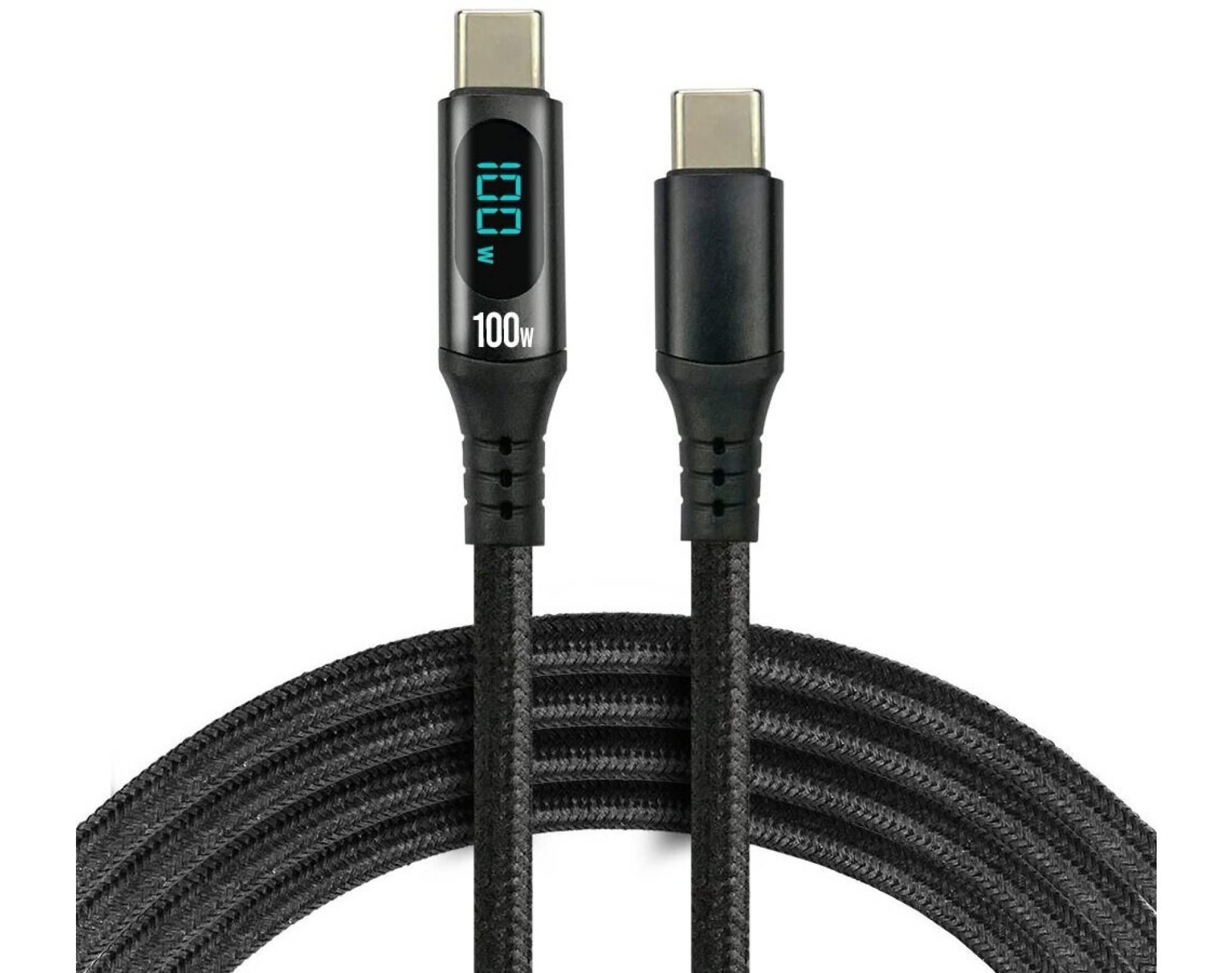 Kabel USB-C - USB-C EVERACTIVE CBB-1PD5L 100W 1 m Czarny