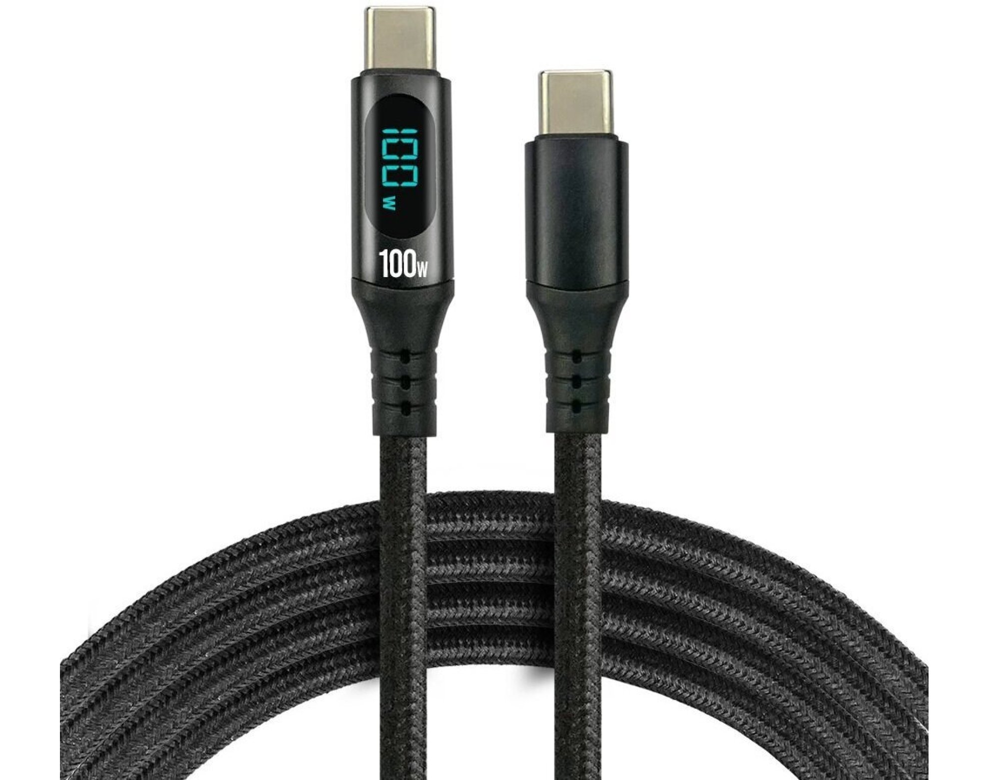 Kabel USB-C - USB-C EVERACTIVE CBB-2PD5L 100W 2 m Czarny