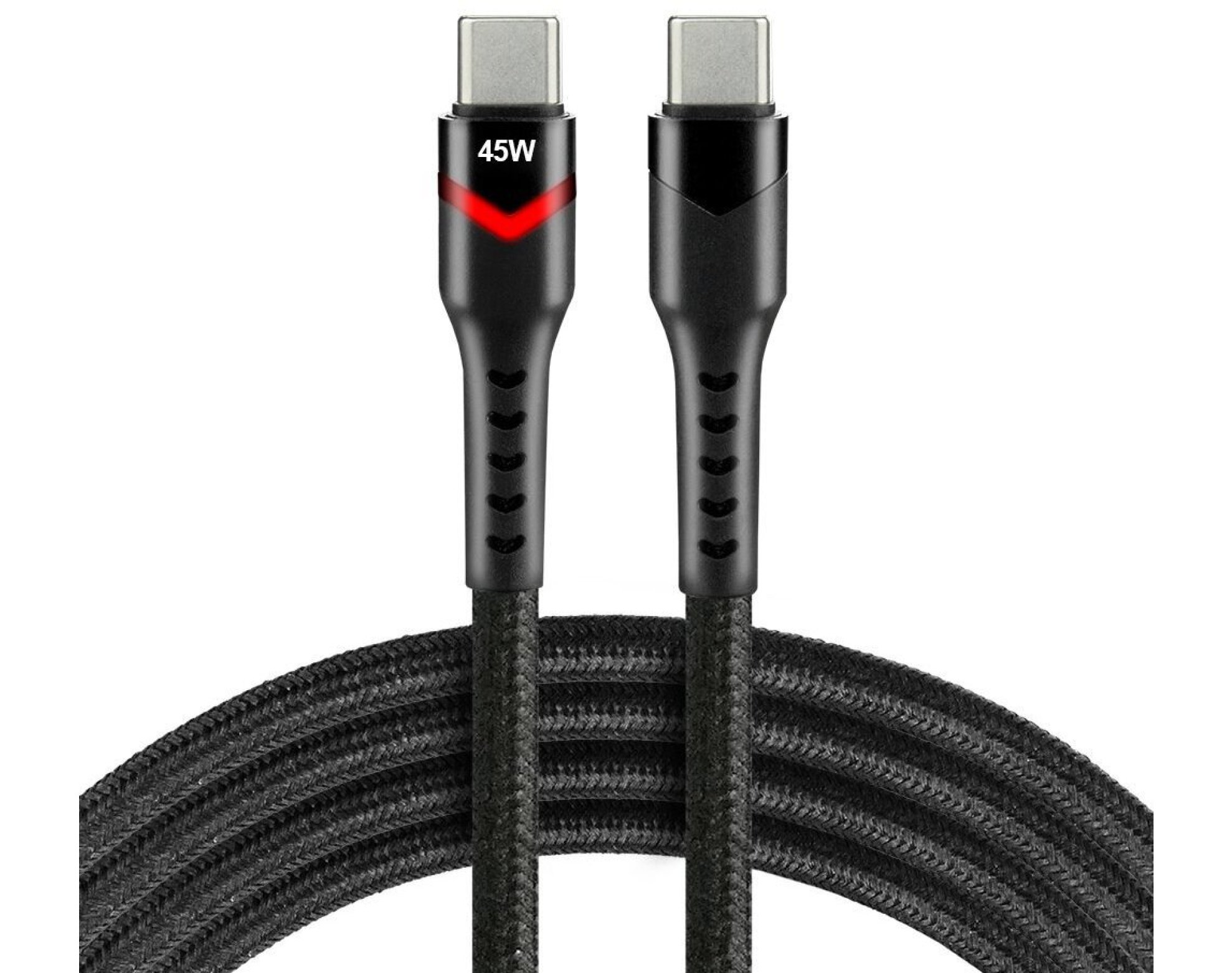 Kabel USB-C - USB-C EVERACTIVE CBB-3PDR 45W 3 m Czarny