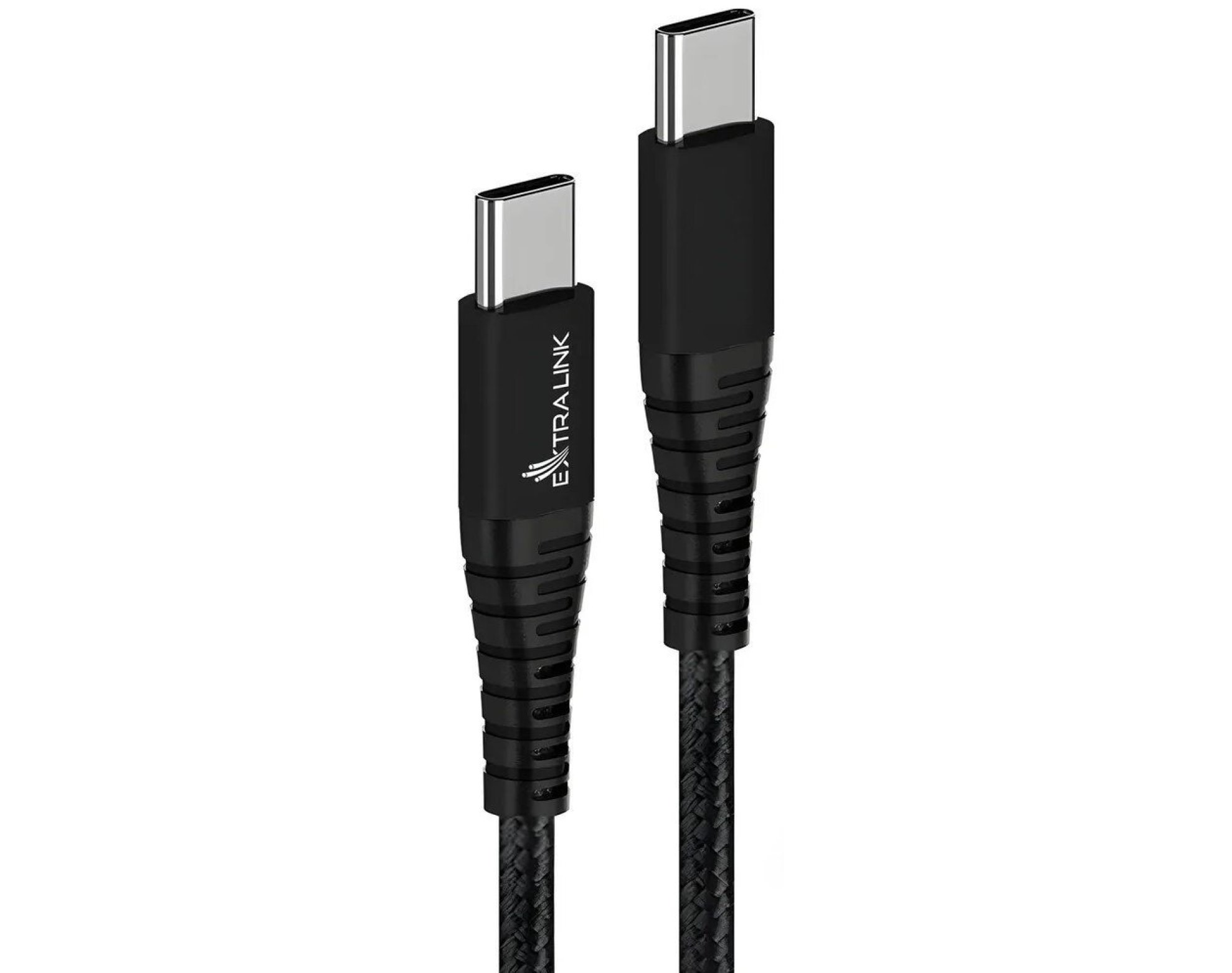 Kabel USB-C - USB-C EXTRALINK Smart Life Cable 100W 2m Czarny