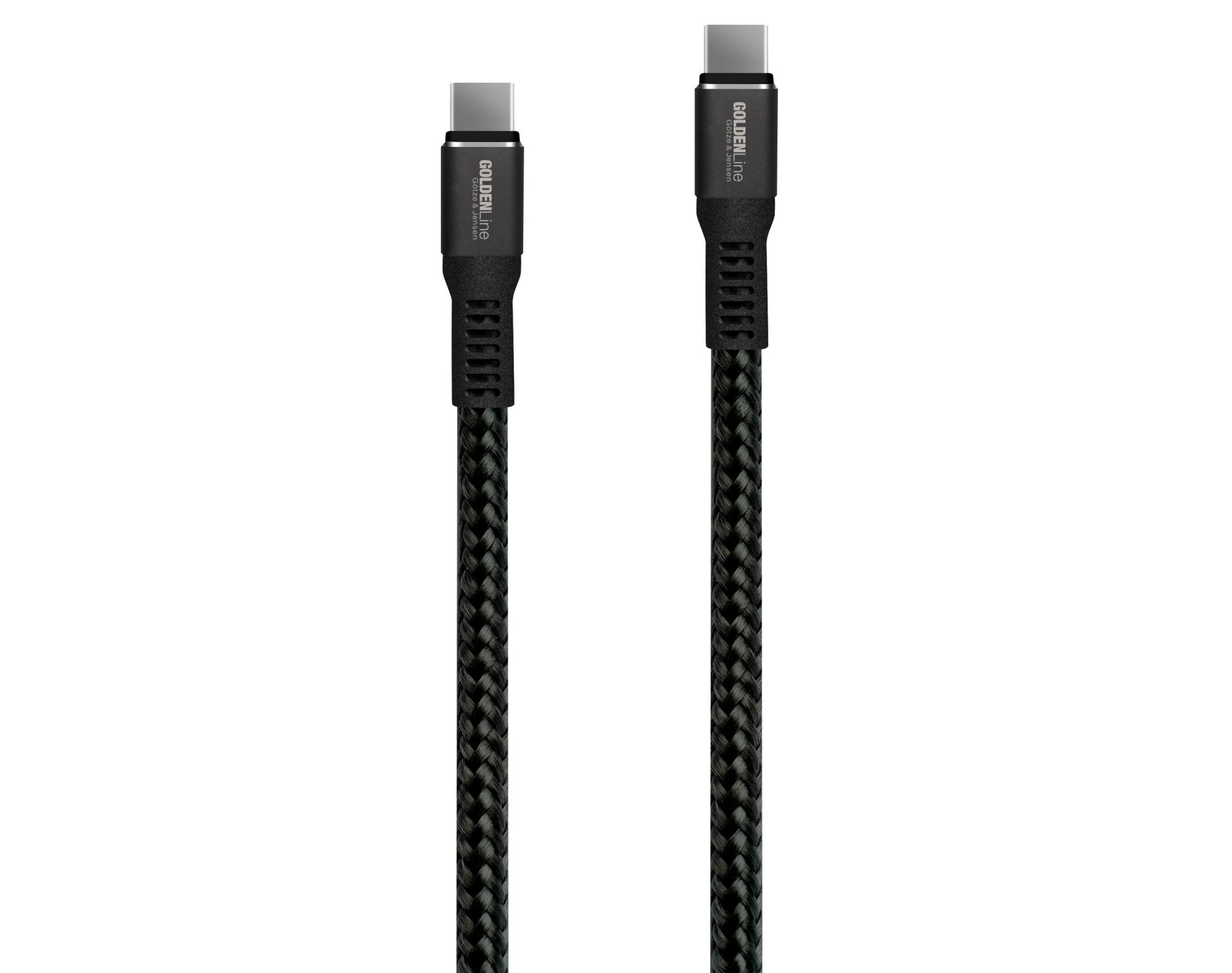 Kabel USB-C - USB-C GÖTZE & JENSEN Golden Line 1 m
