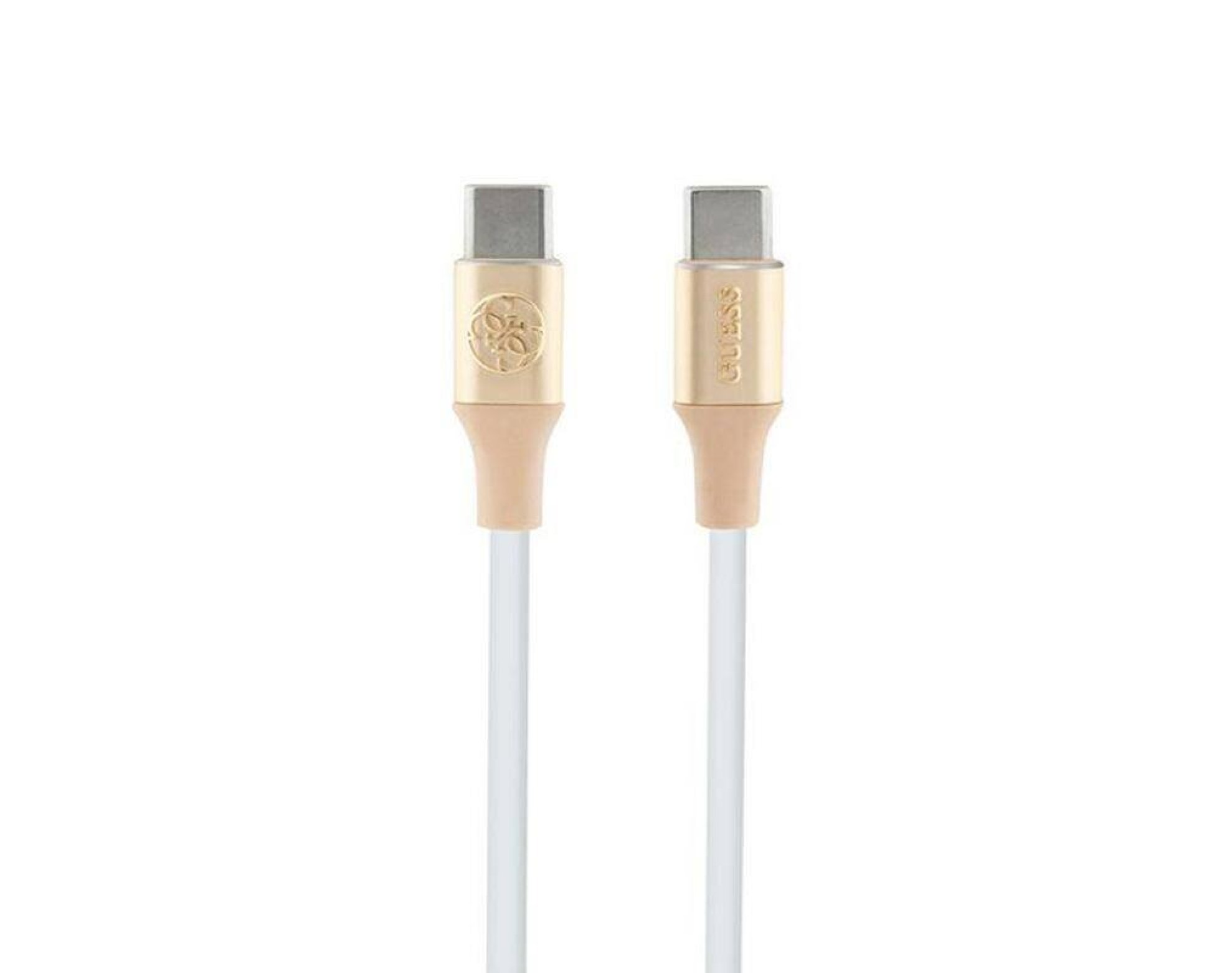 Kabel USB-C - USB-C GUESS Fast Charging 1.5m Złoty