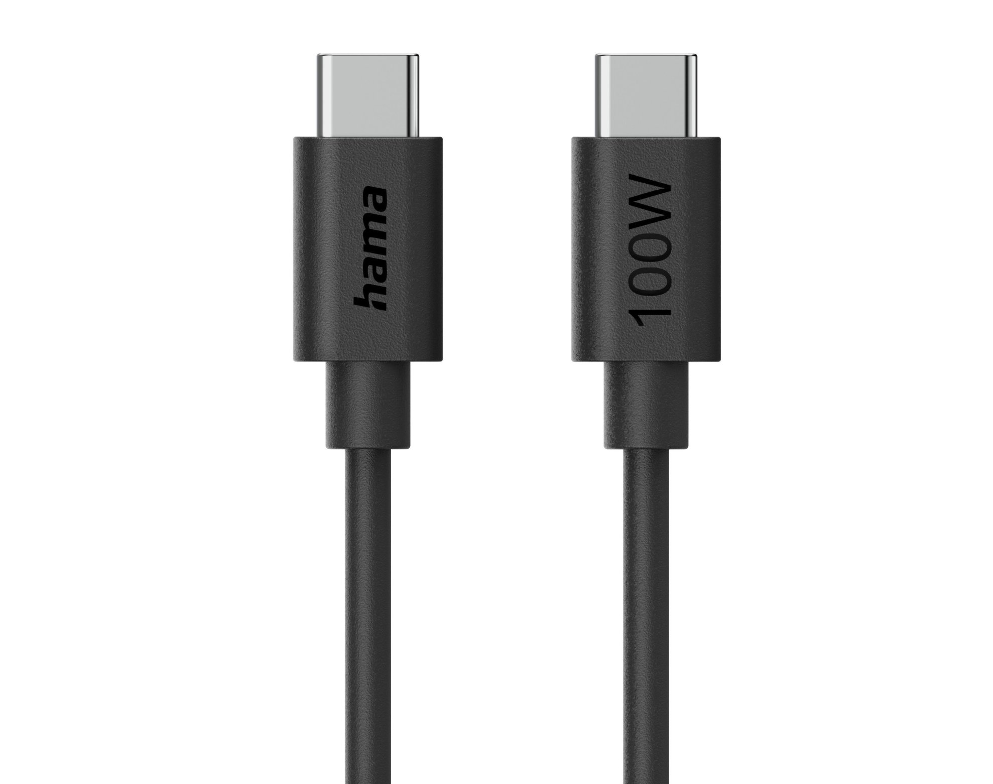 Kabel USB-C - USB-C HAMA 100W 1.2 m Czarny