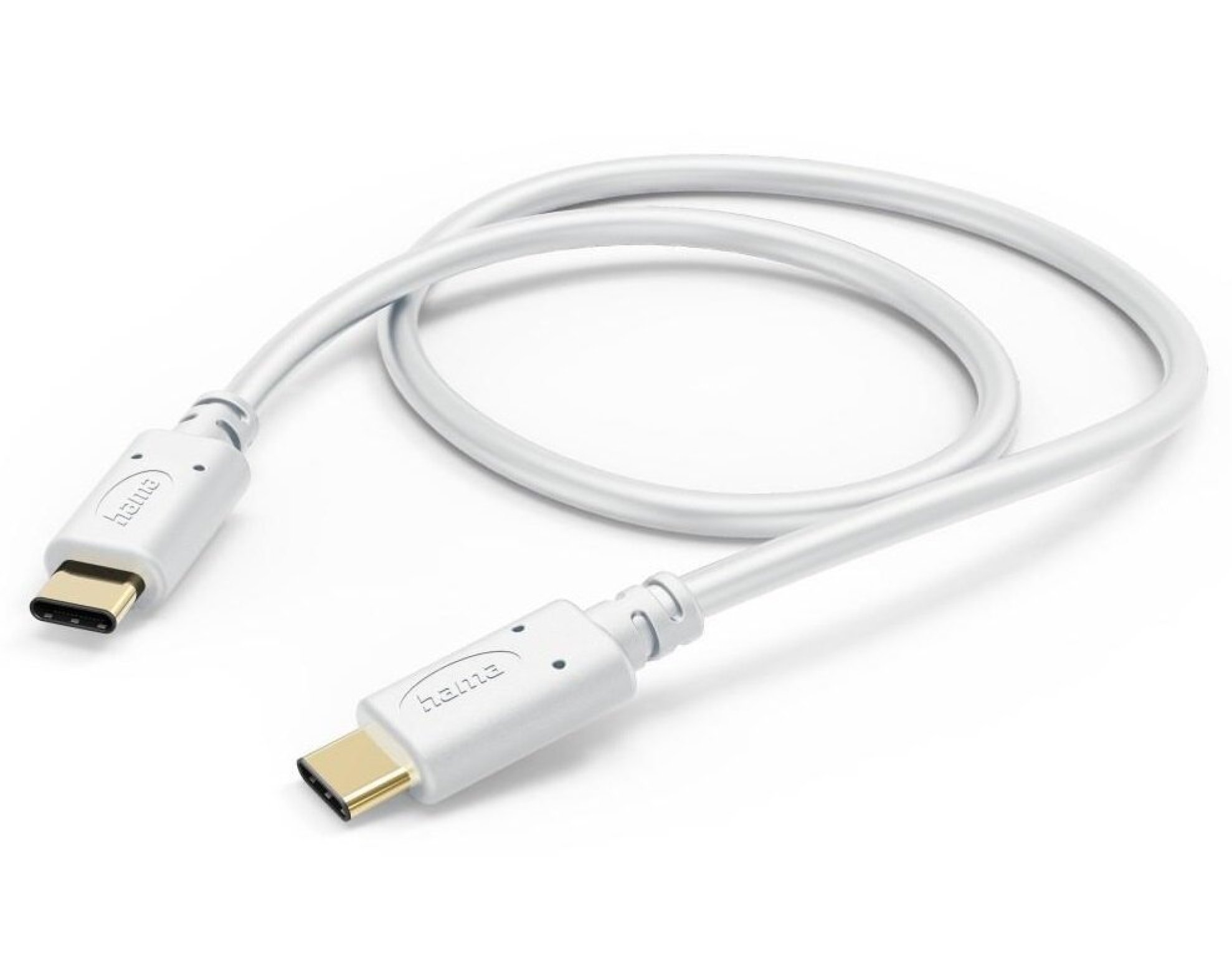 Kabel USB-C - USB-C HAMA 201592 1.5 m Biały